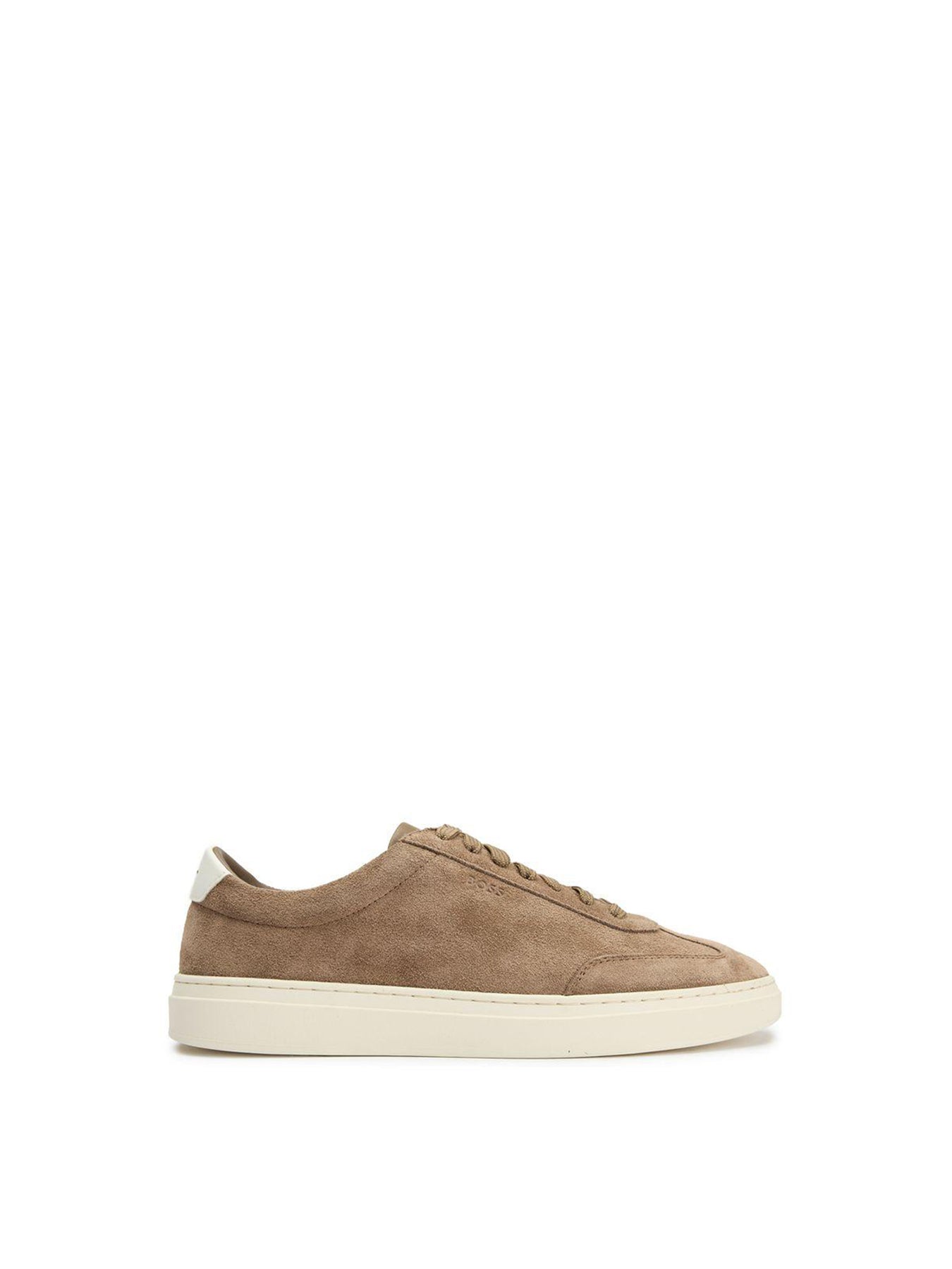 Kieran Tenn Suede Trainers Tan Brown