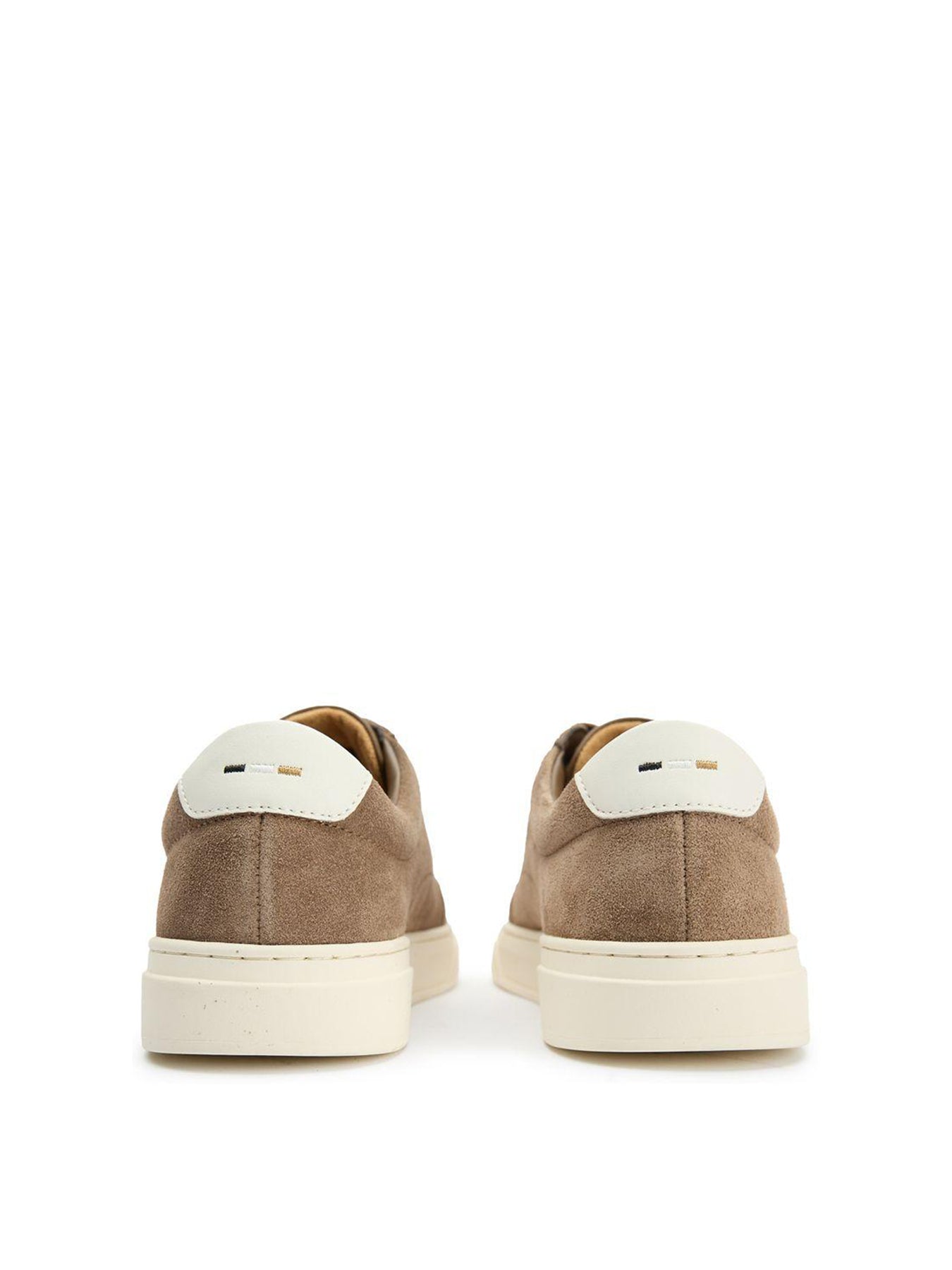 Kieran Tenn Suede Trainers Tan Brown