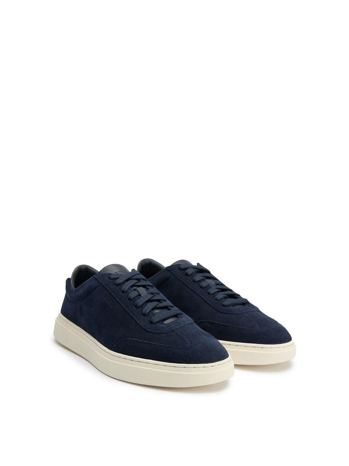 Kieran Tenn Suede Trainers Classic Navy