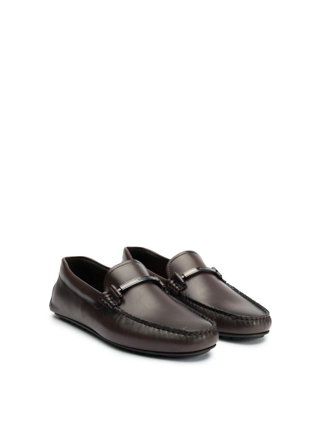 Noel Moc Toe Shoes Brown