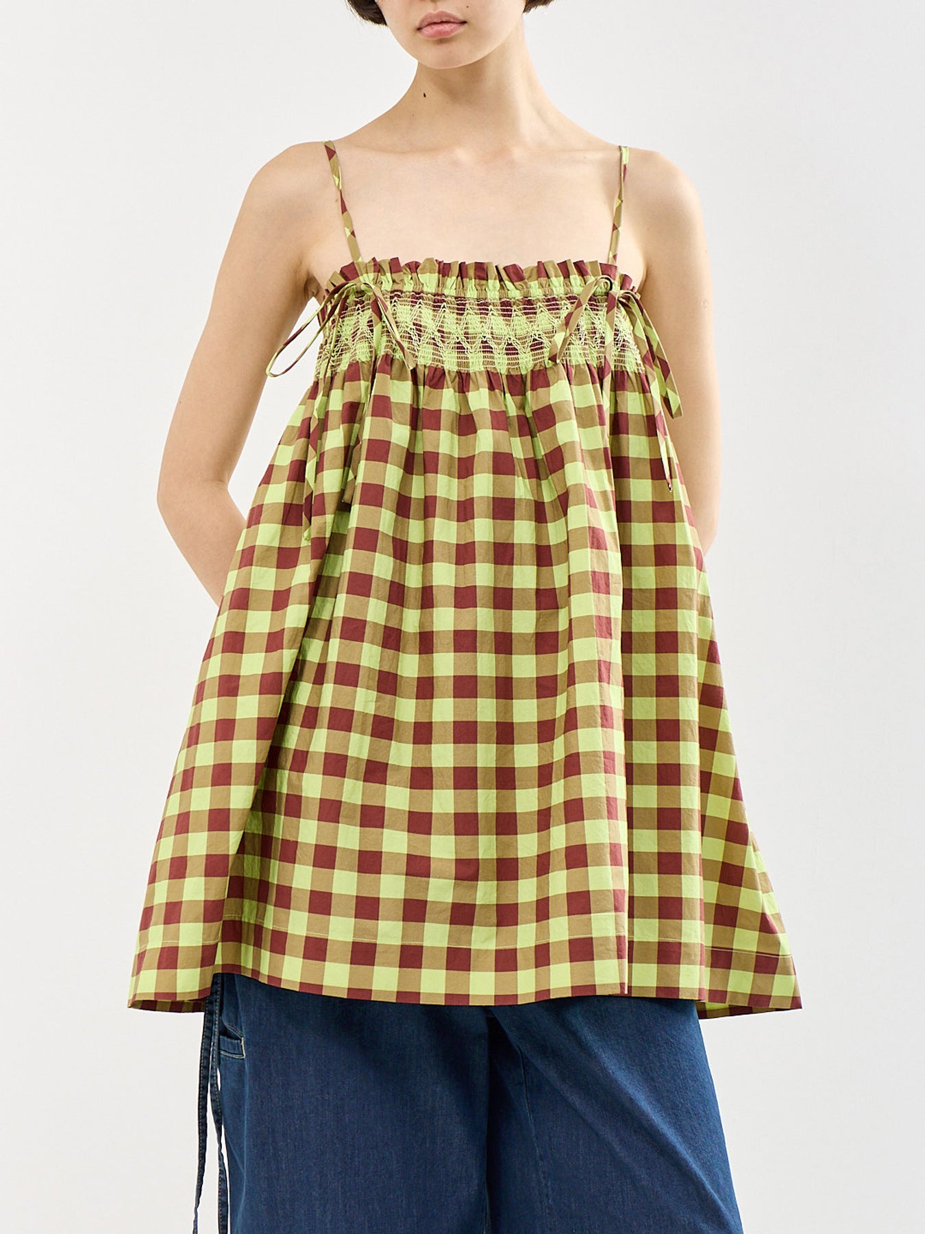 Lilo Gingham Mini Dress Multi