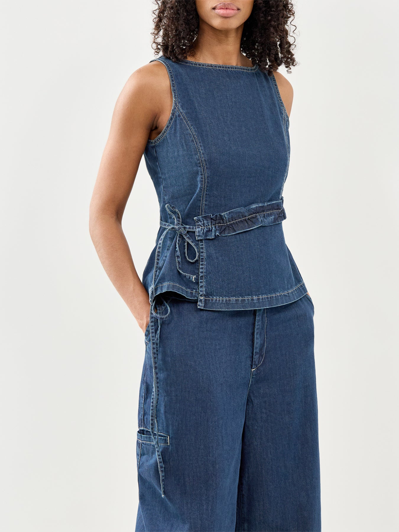 Maxime Blouse Indigo