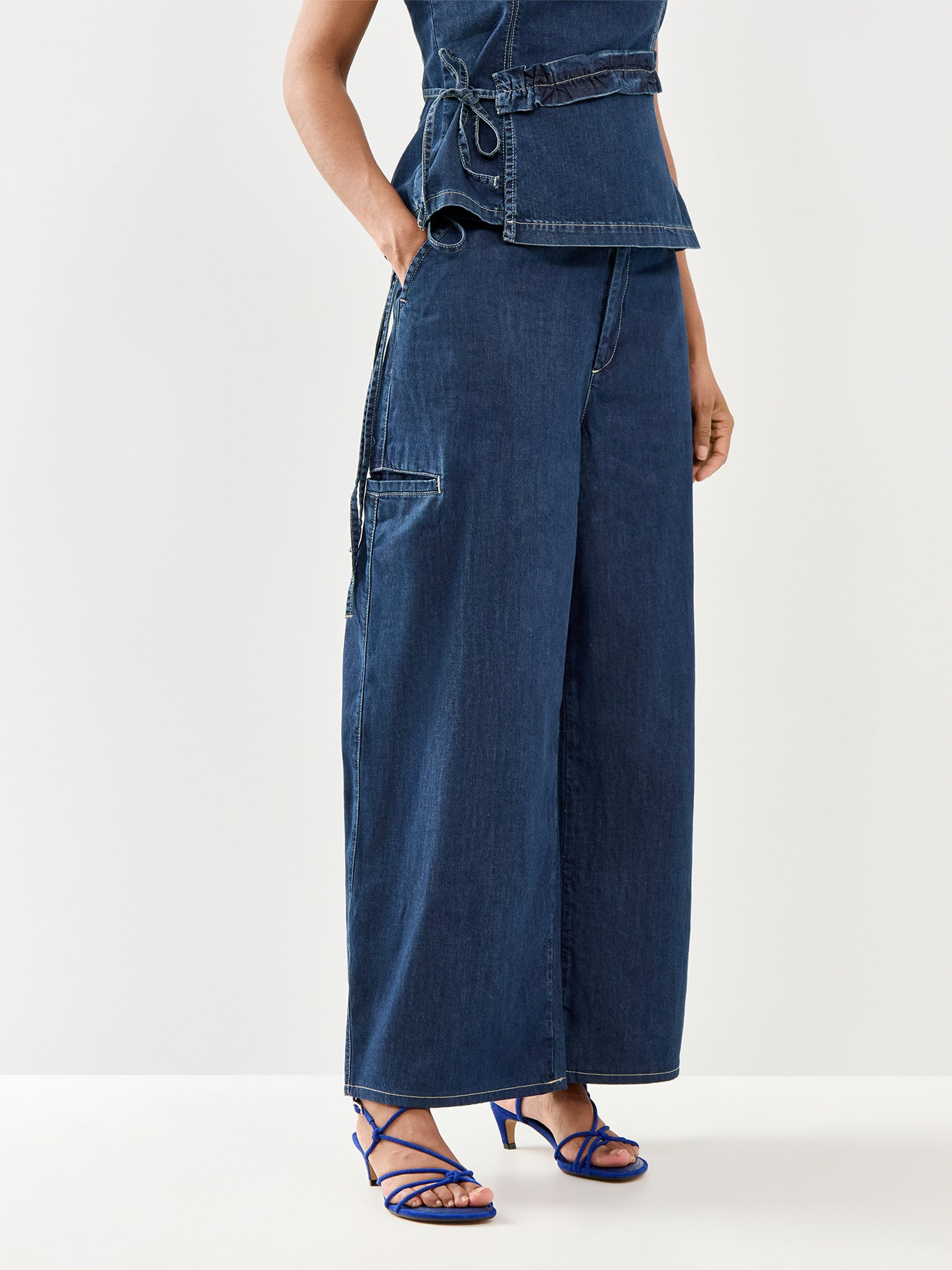 Augusta Straight Leg Jeans Indigo