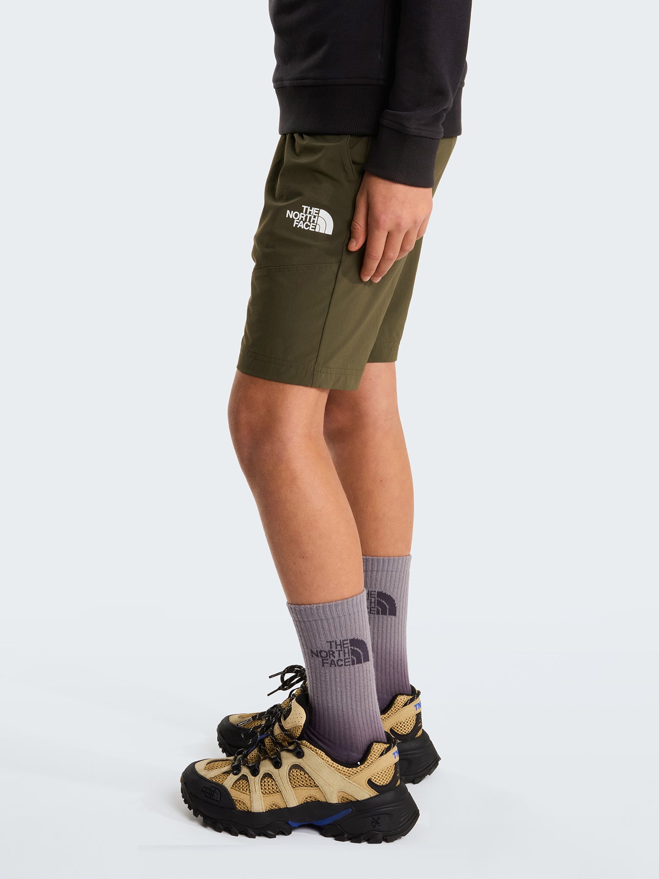 Kids' Lightweight Hike Shorts Green