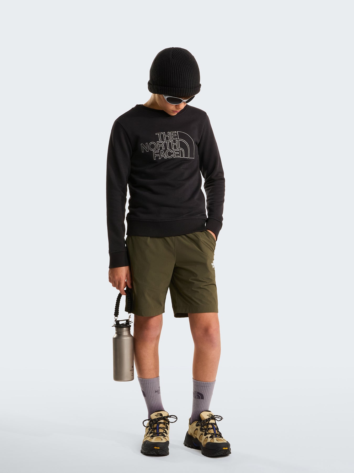 Kids' Lightweight Hike Shorts Green