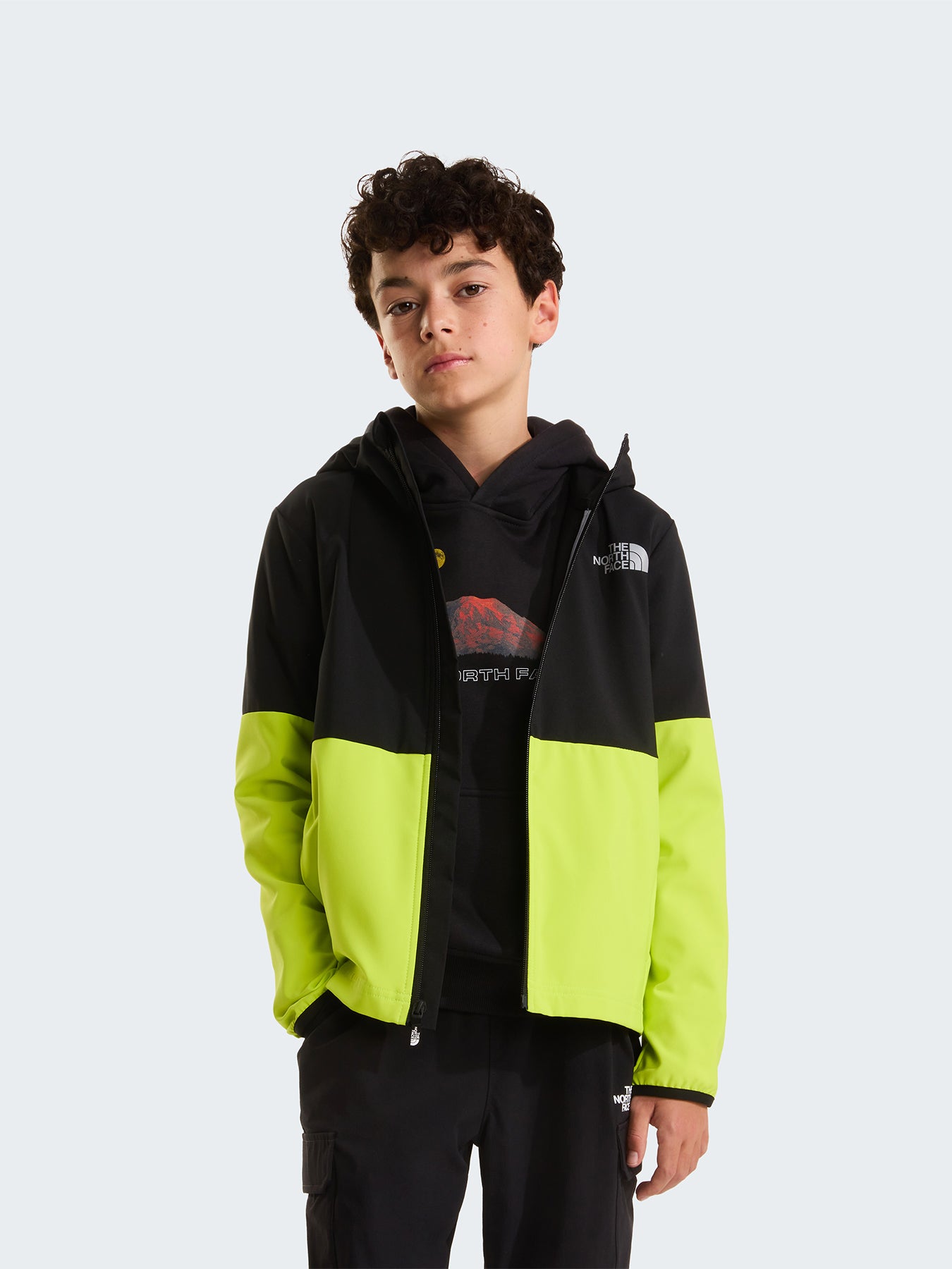 Kids' On The Trail Zip Hoodie Black