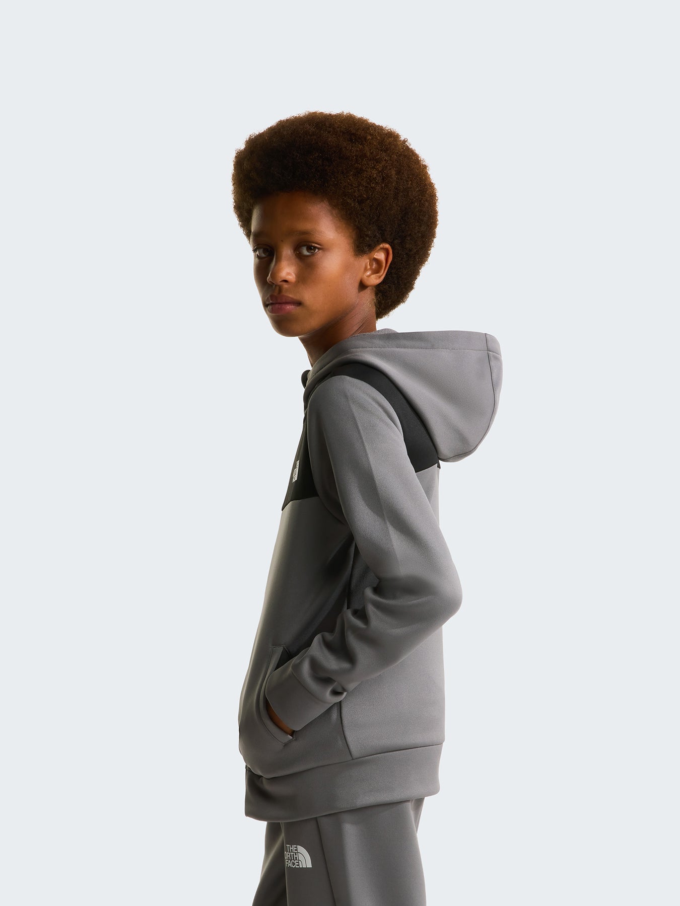 Kids' Reaxion Zip Hoodie Grey