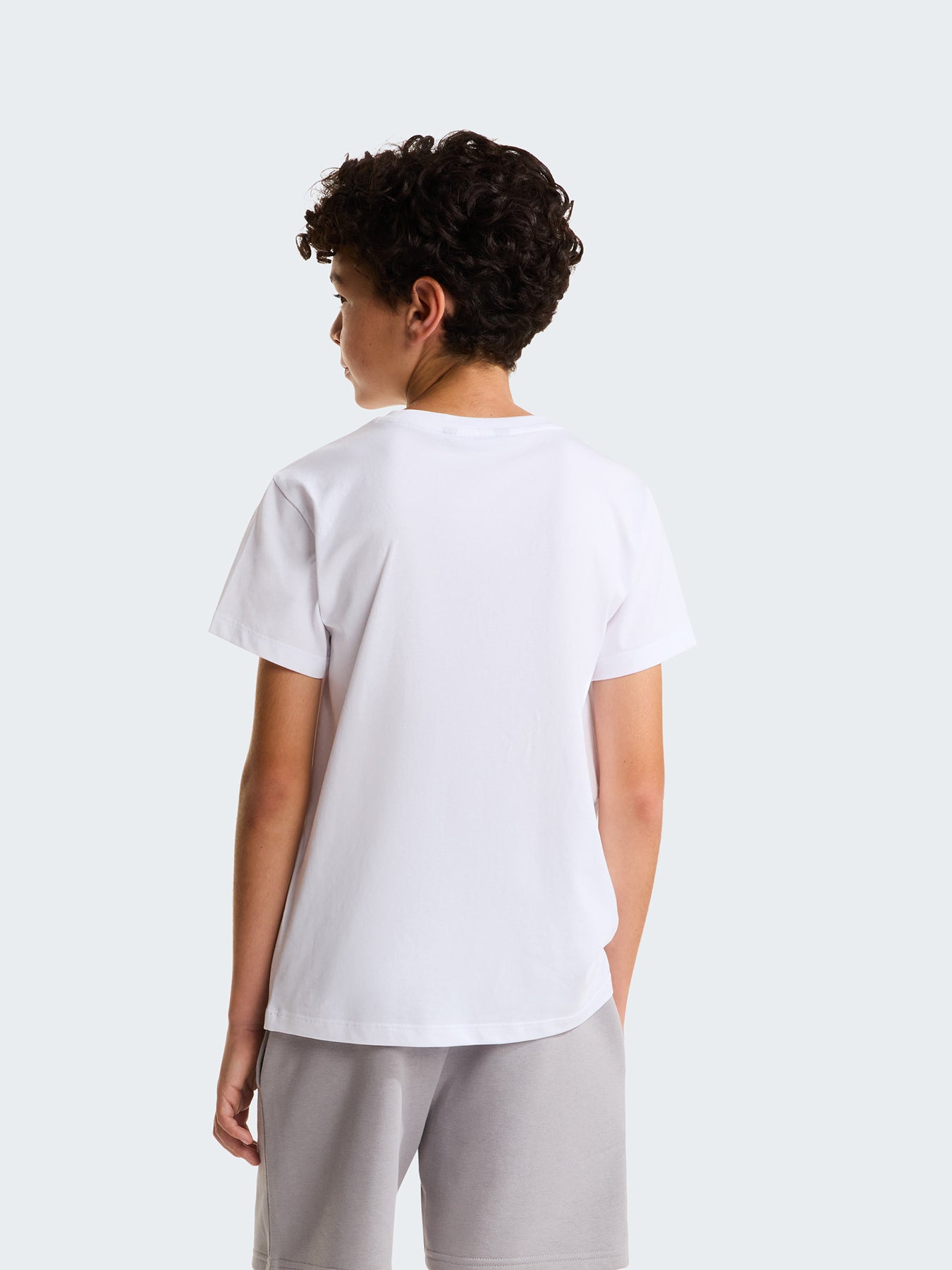 Kids' Liquid Logo T-Shirt White