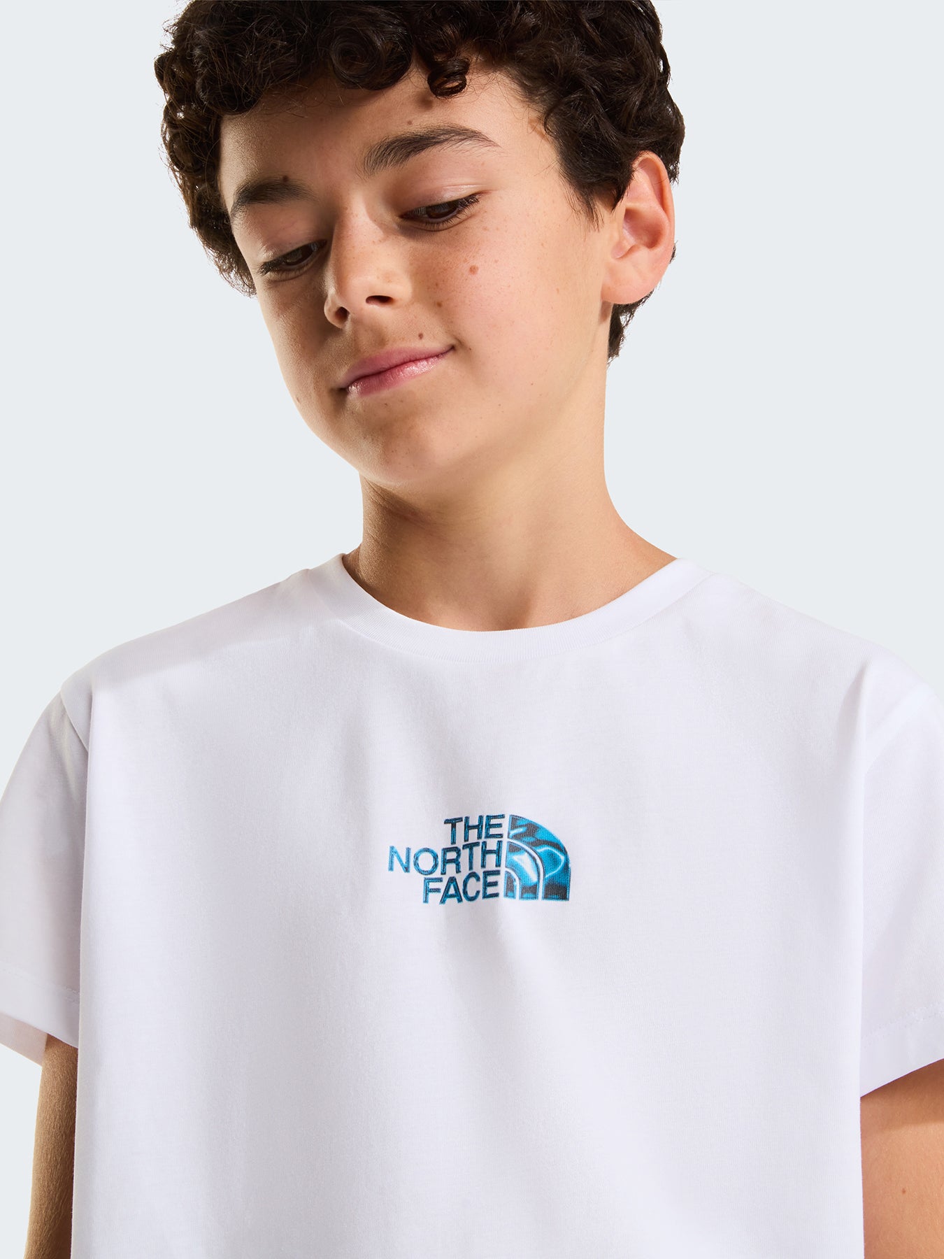 Kids' Liquid Logo T-Shirt White