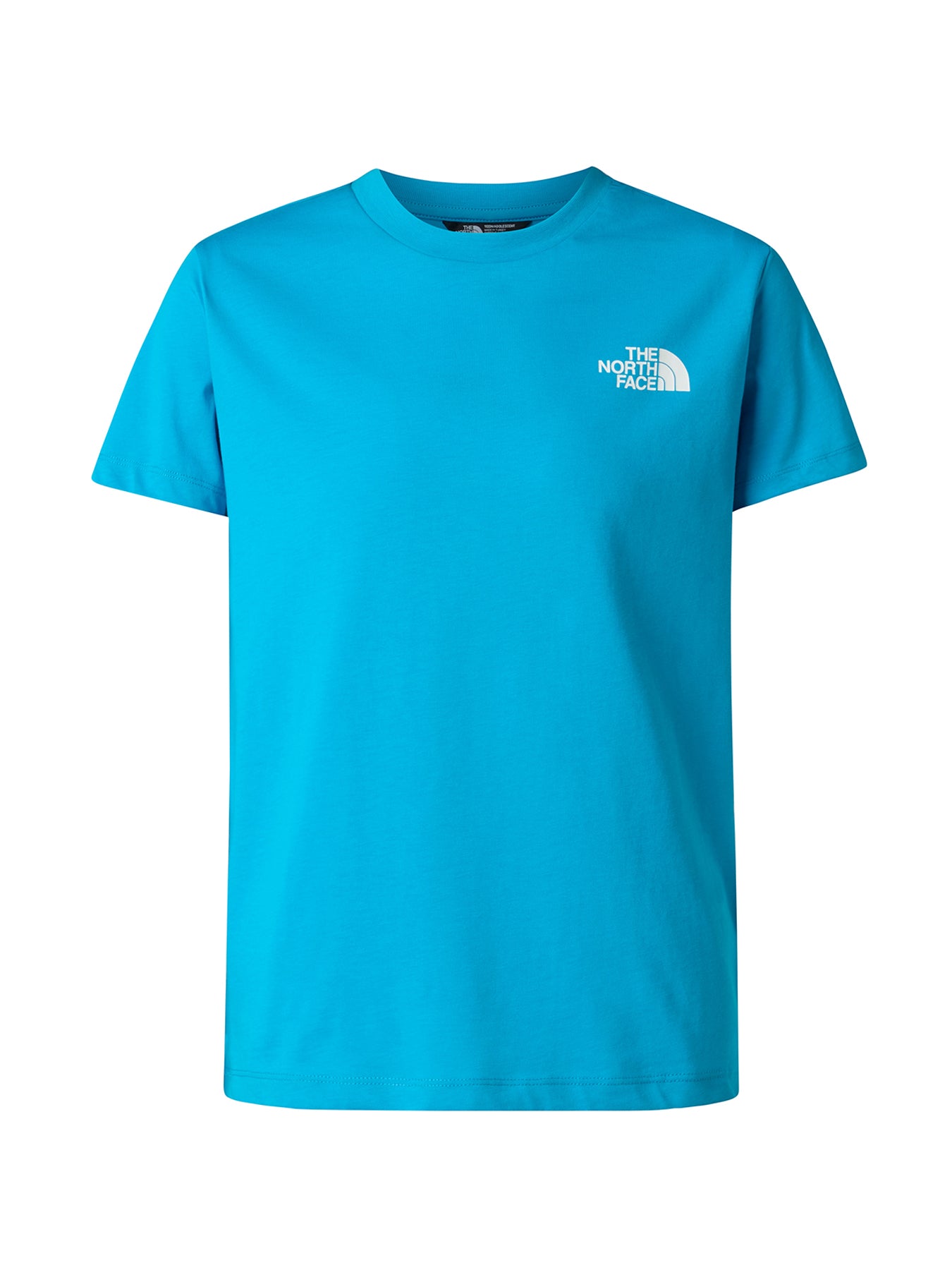 Kids' Box Logo T-Shirt Blue