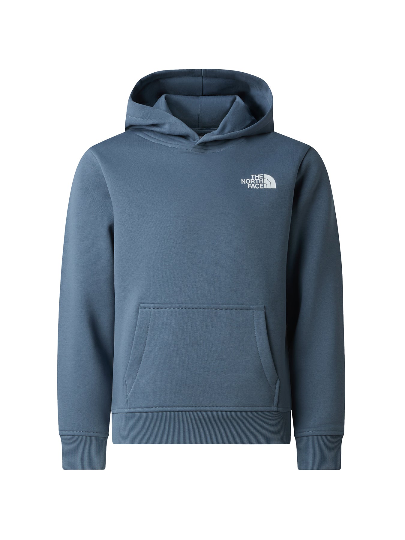 Kids' Box Logo Hoodie Grey