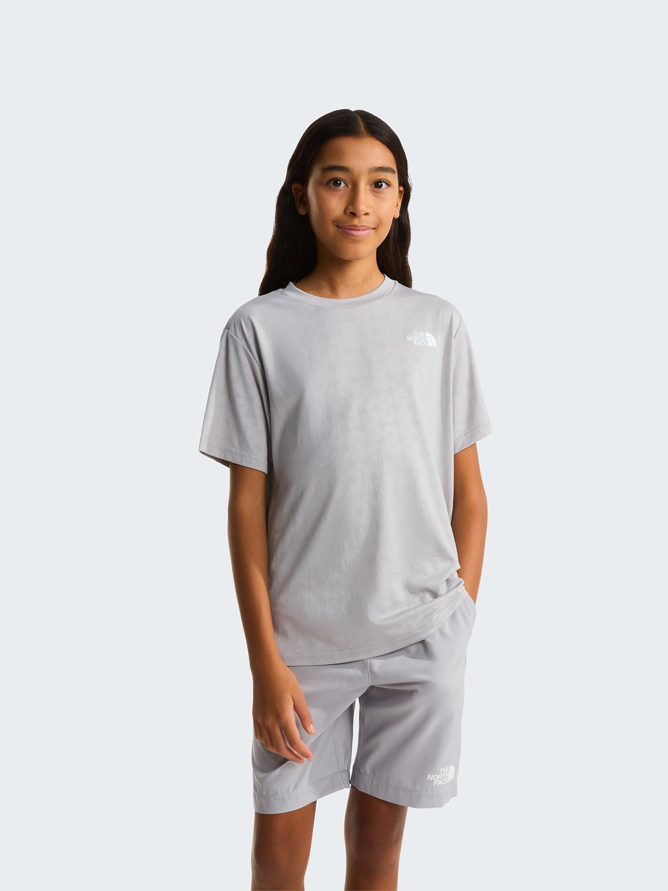 Kids' Pentadome Short Sleeve T-Shirt Grey