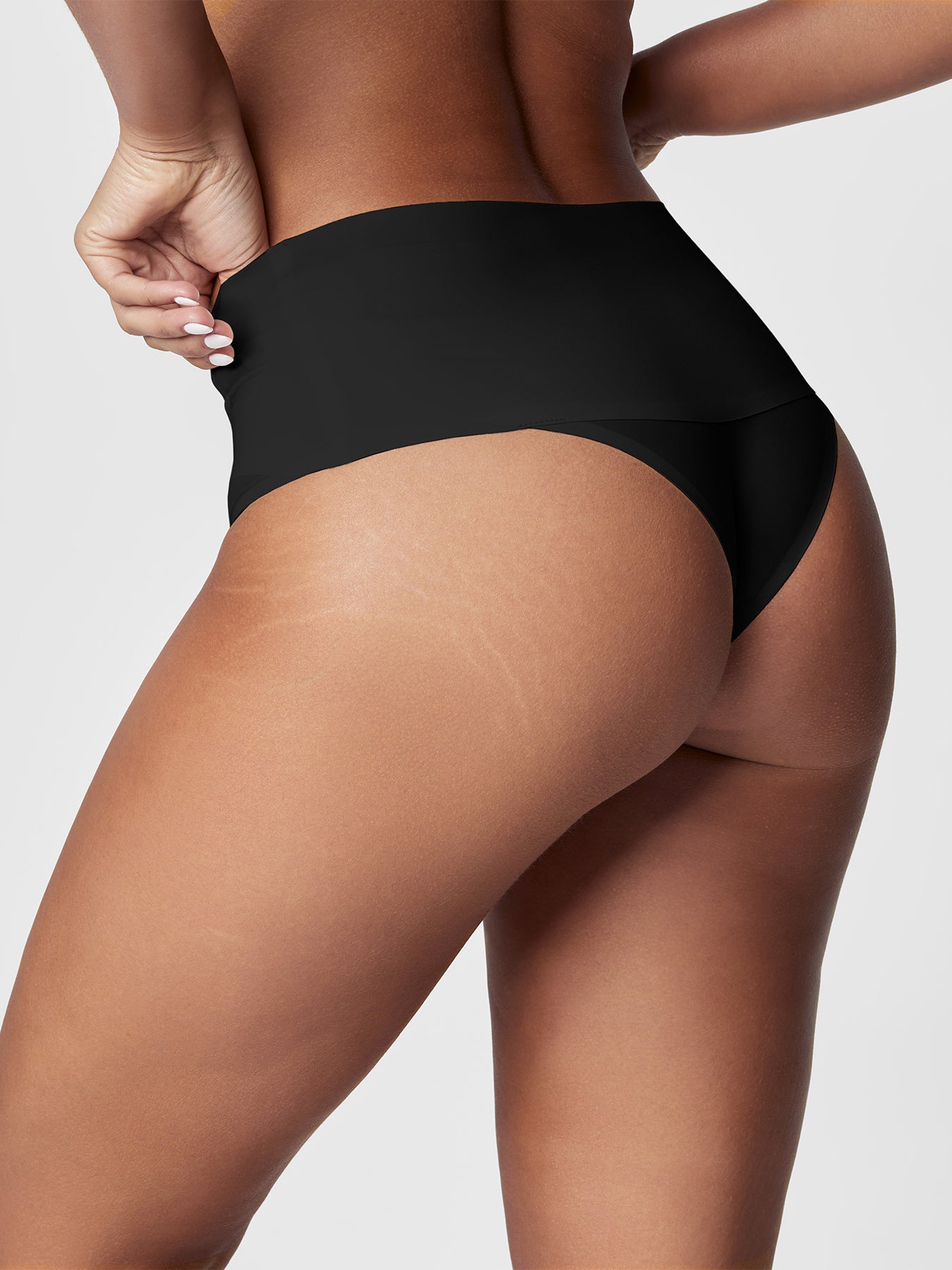 Undie-tectable Tanga Brief Black