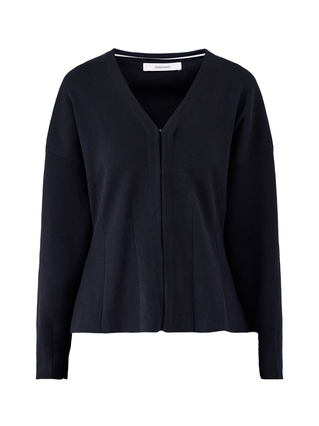 Anemone Waisted Cardigan Black