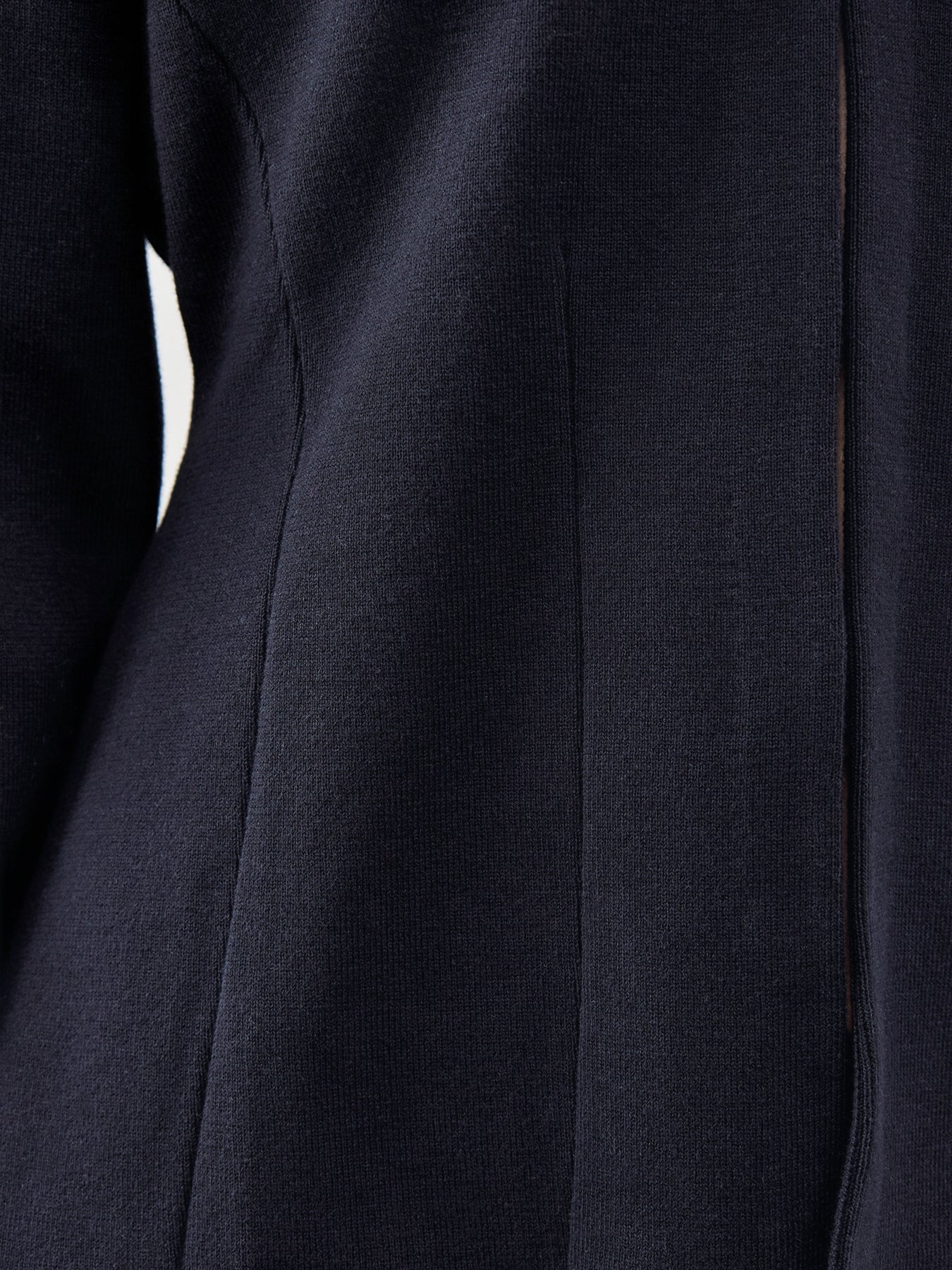 Anemone Waisted Cardigan Black