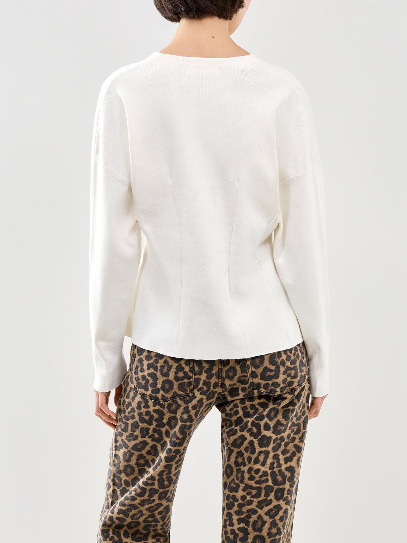 nemone Waisted Cardigan Cream