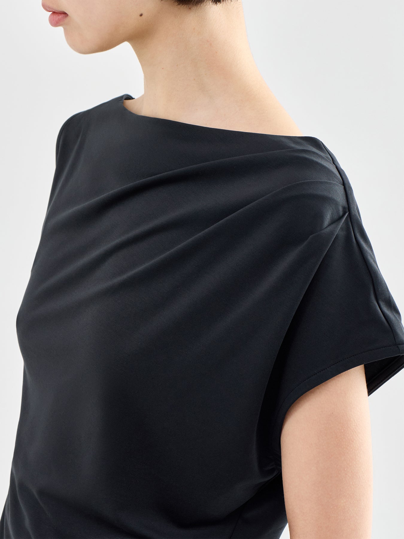 Molly Short Sleeve Top Black