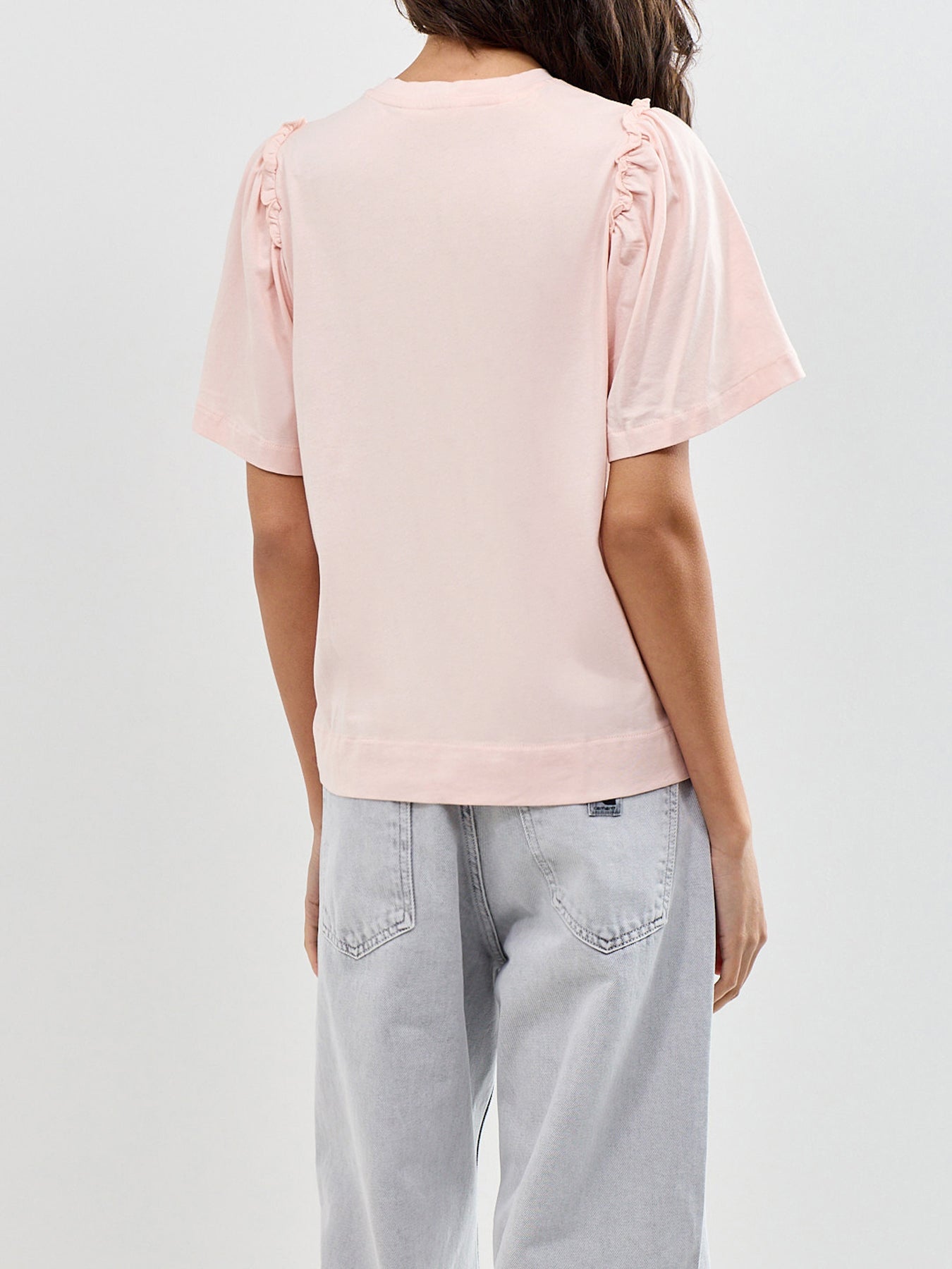 SLFPENELOPE 2/4 RUFFLE TEE NOOS