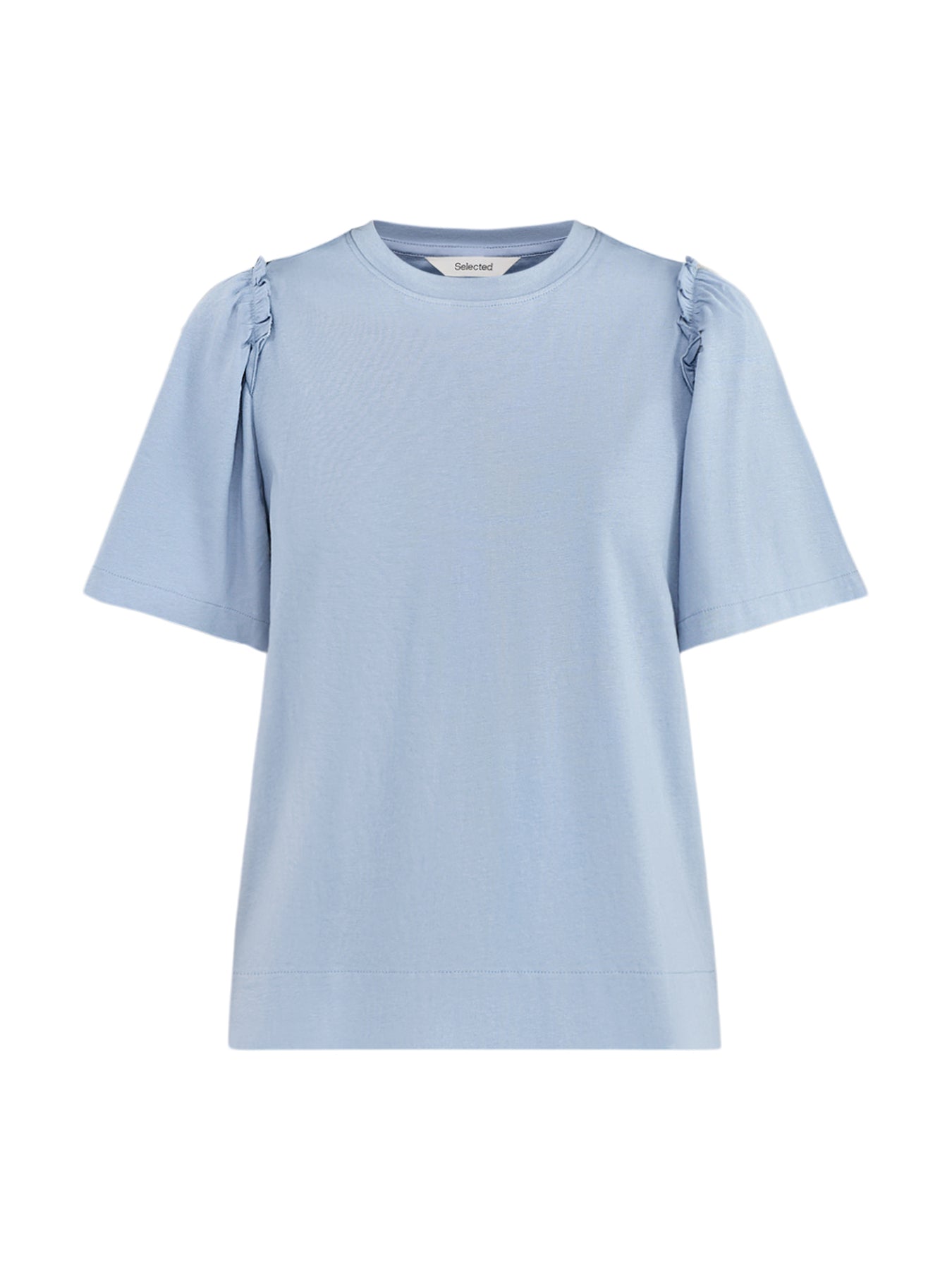 SLFPENELOPE 2/4 RUFFLE TEE NOOS