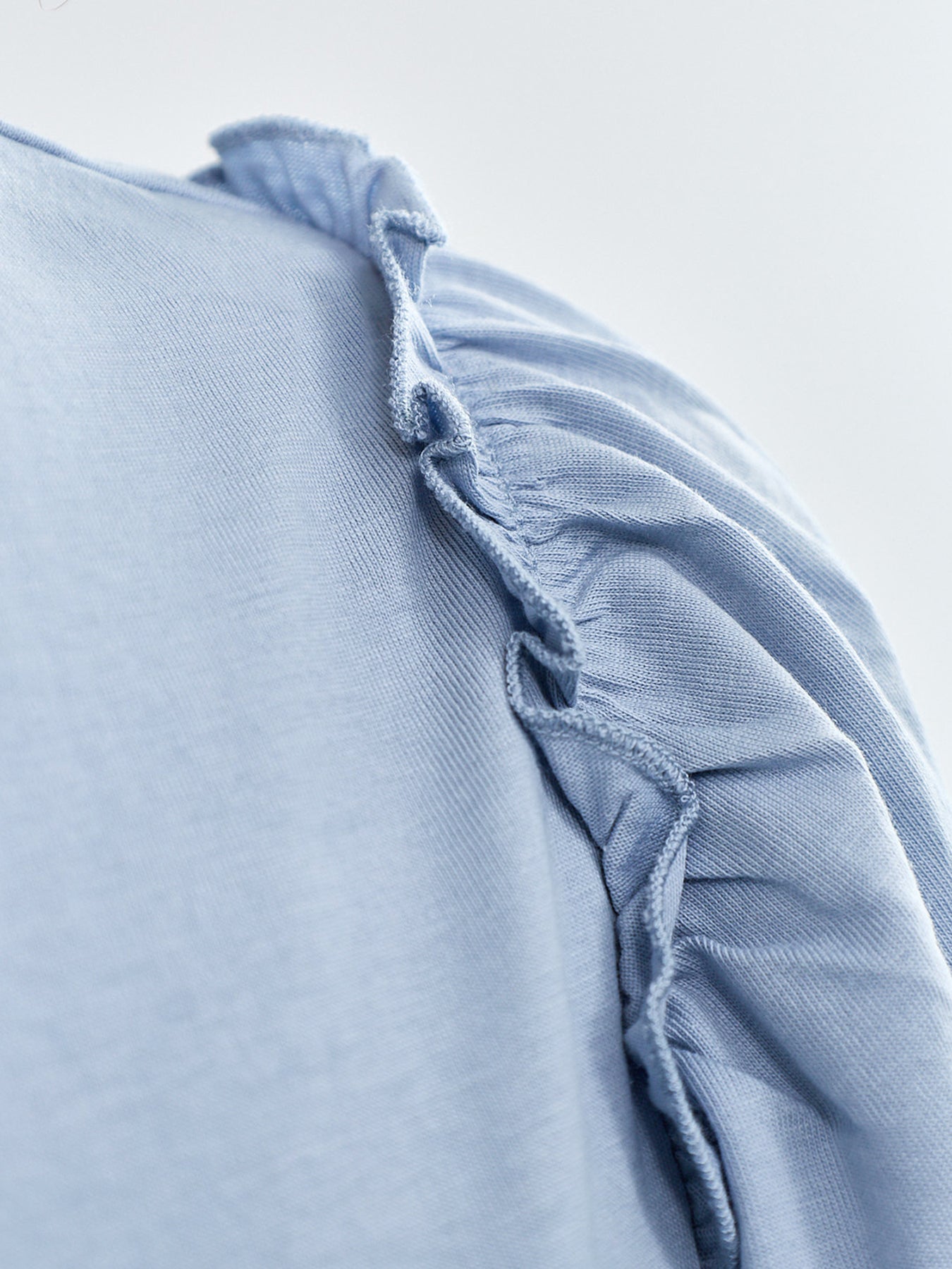 SLFPENELOPE 2/4 RUFFLE TEE NOOS