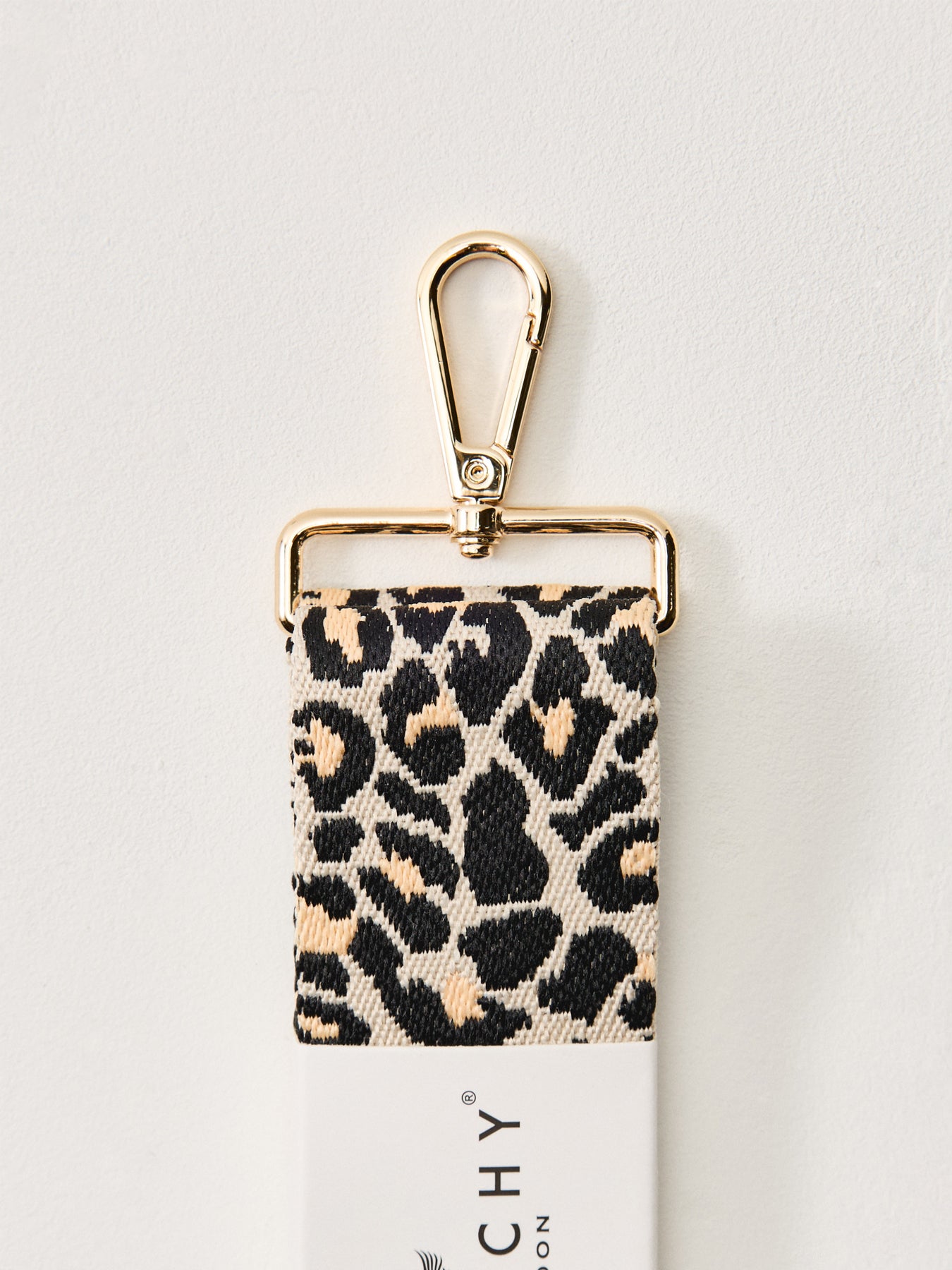 Cheetah Bag Strap Apricot