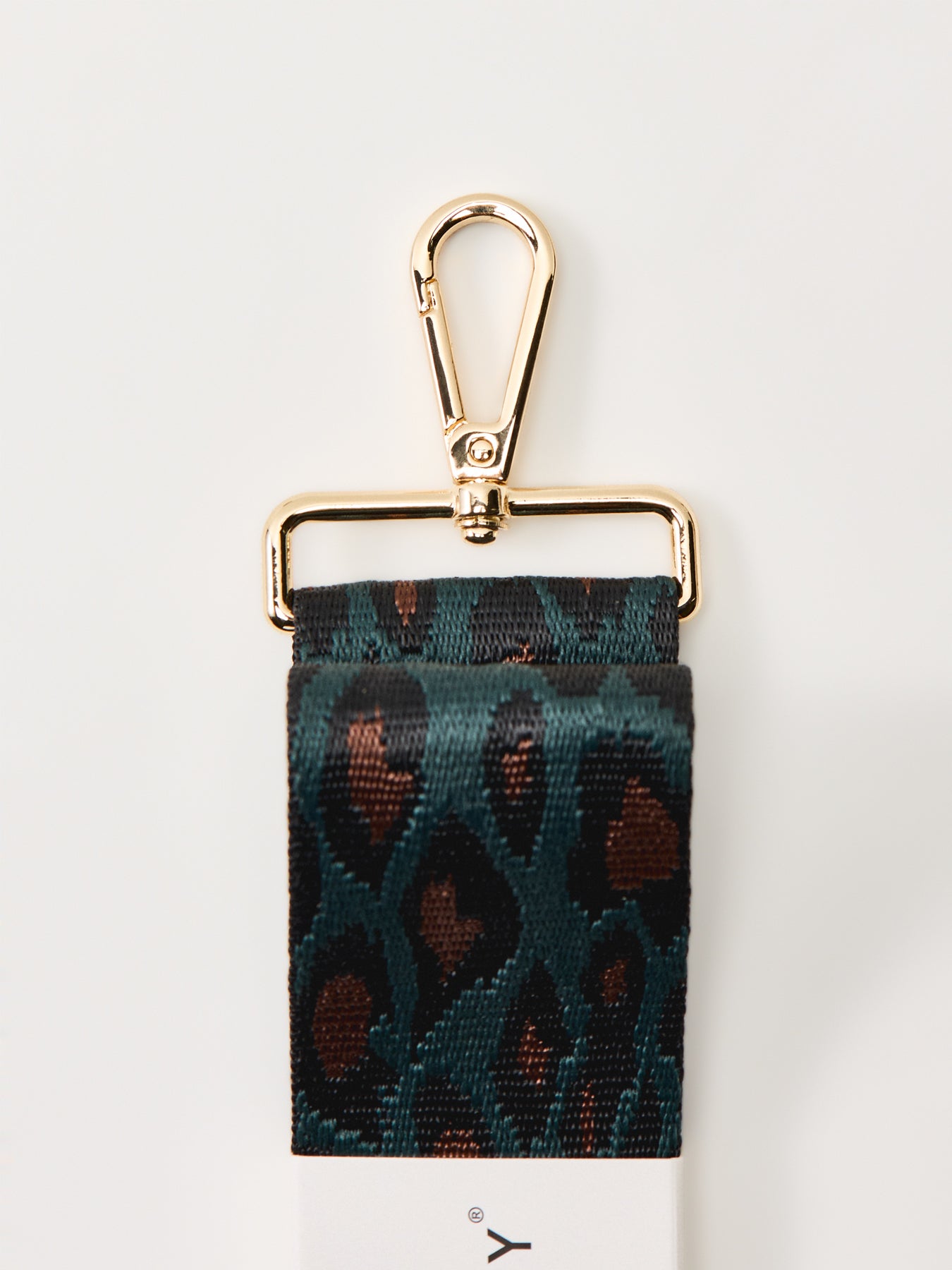 Cheetah Bag Strap Teal
