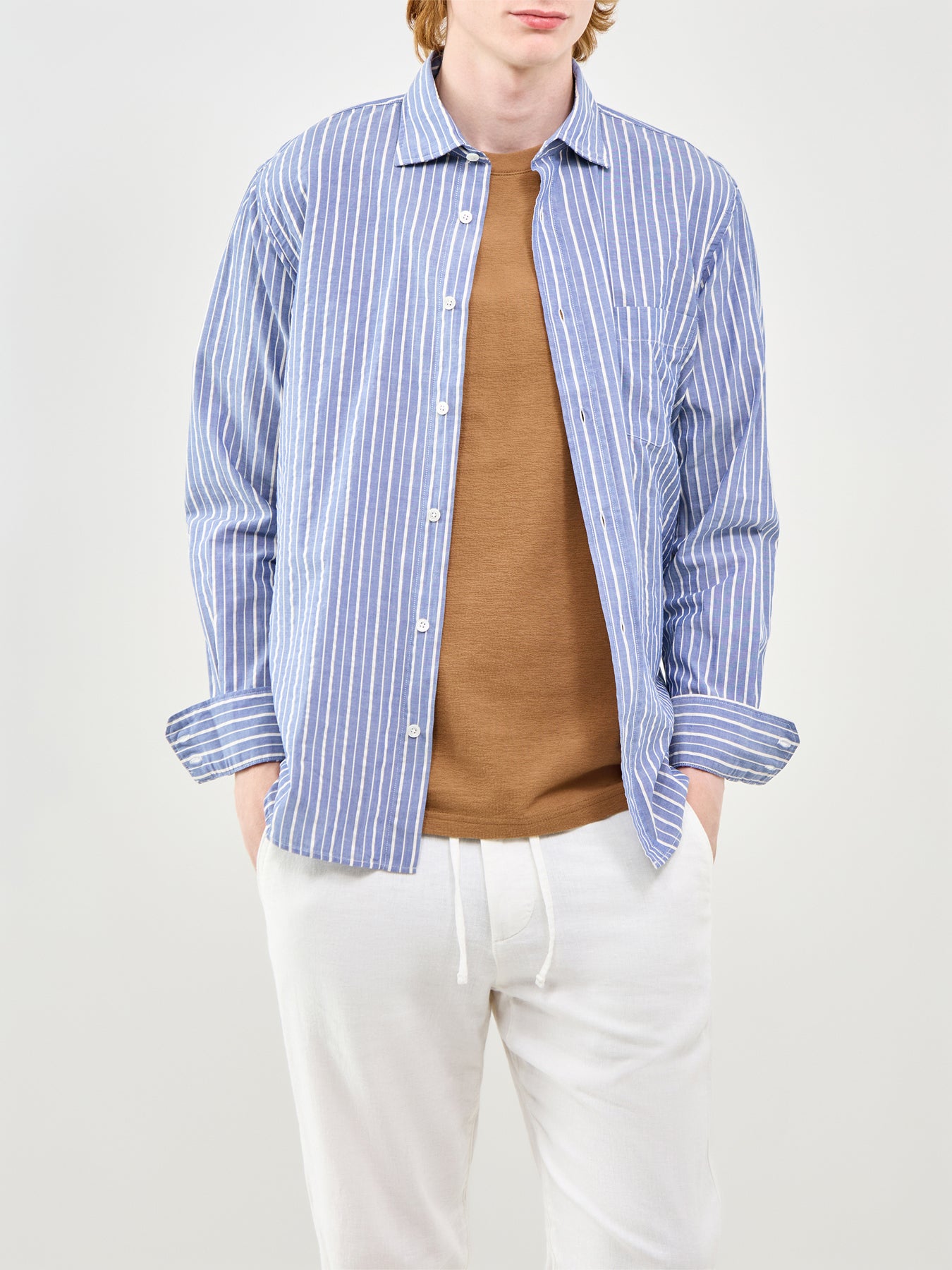 Long Sleeve Shirt Blue