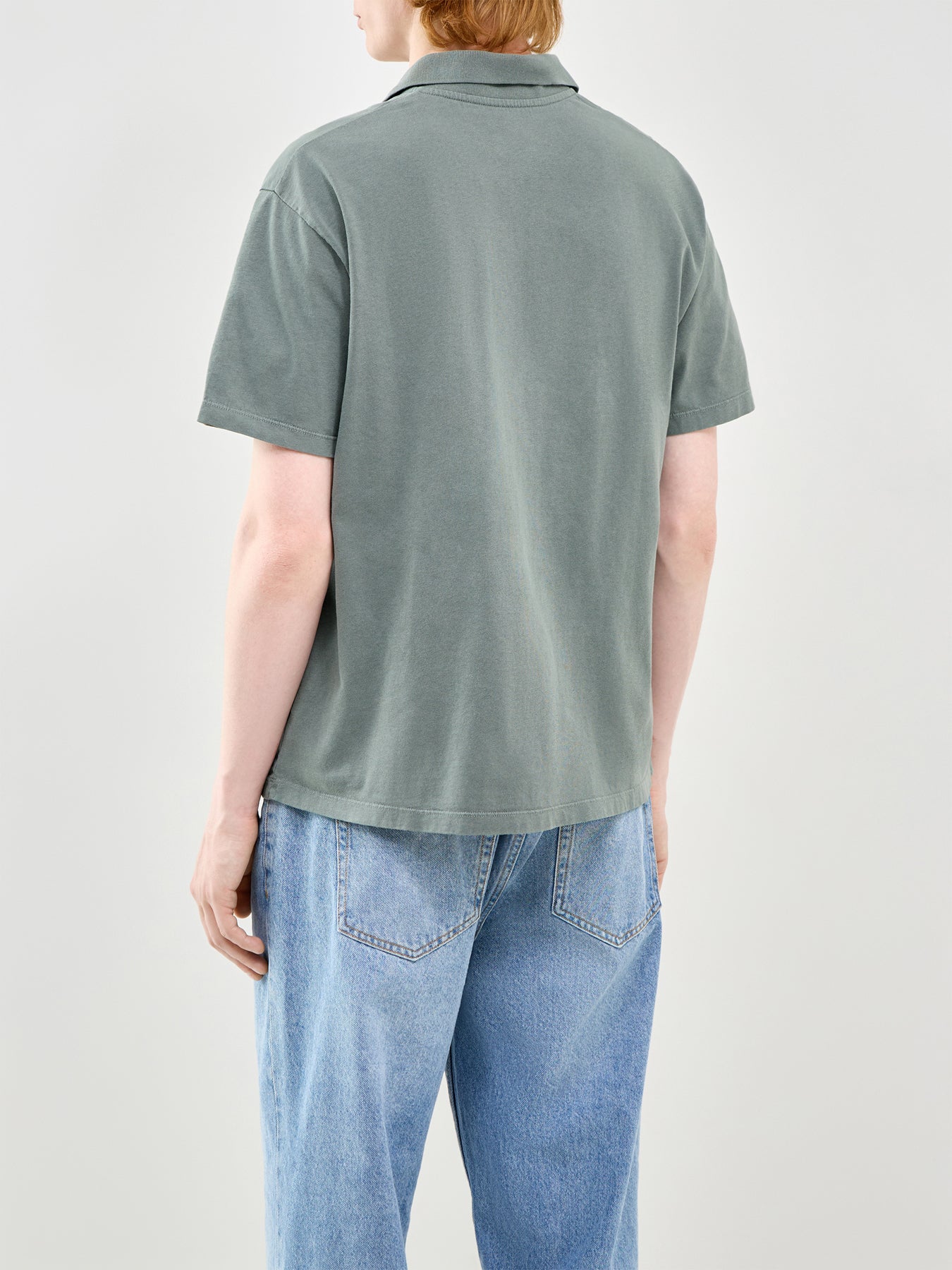 Short Sleeve Polo Shirt Green