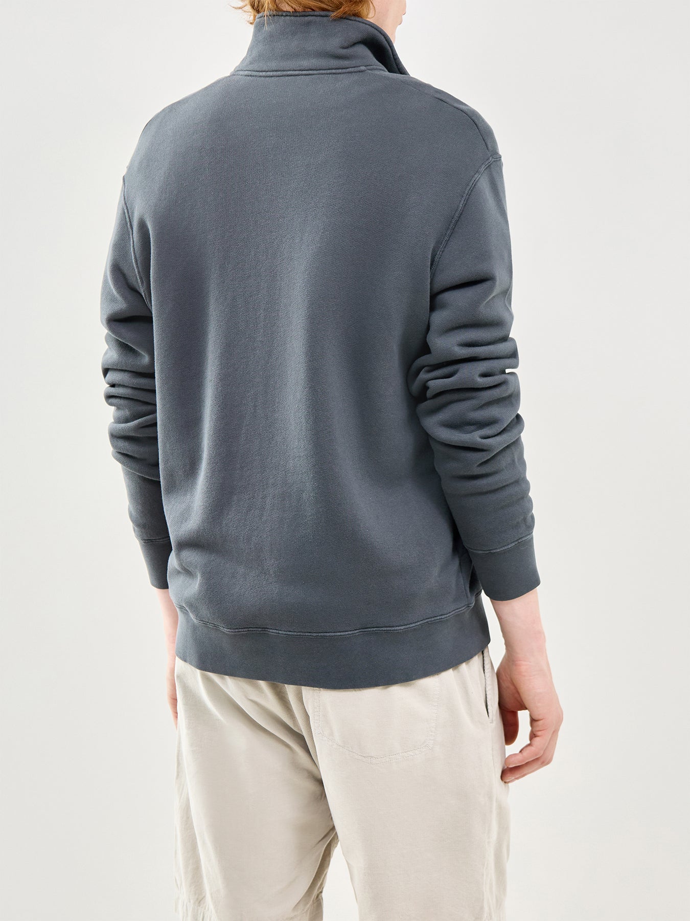 Half Zip Sweatshirt Grey