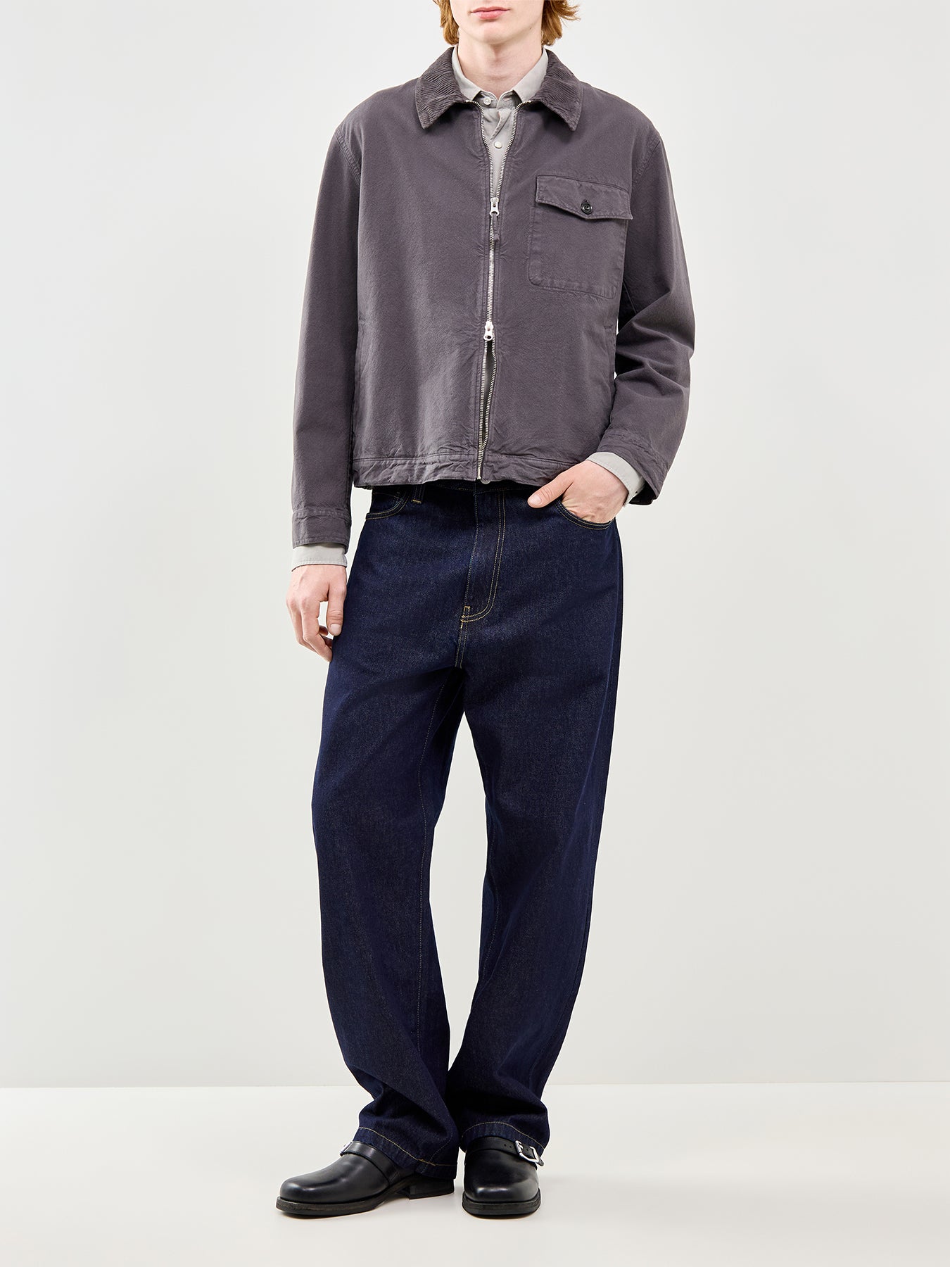 Shirt Jacket Grey