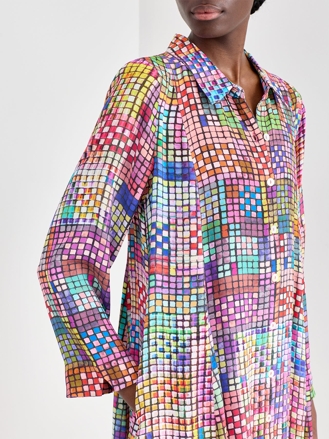 Coloured Glass Tiles Dress