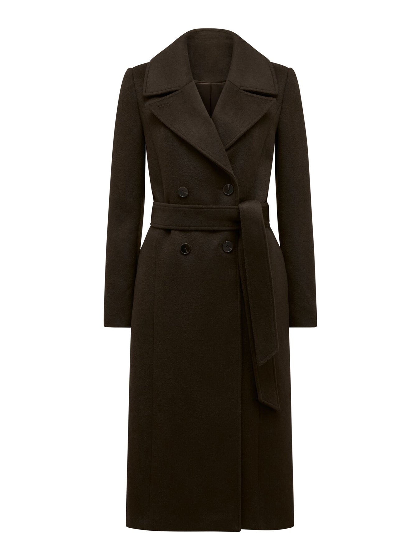 Blake Double Breasted Coat Brown