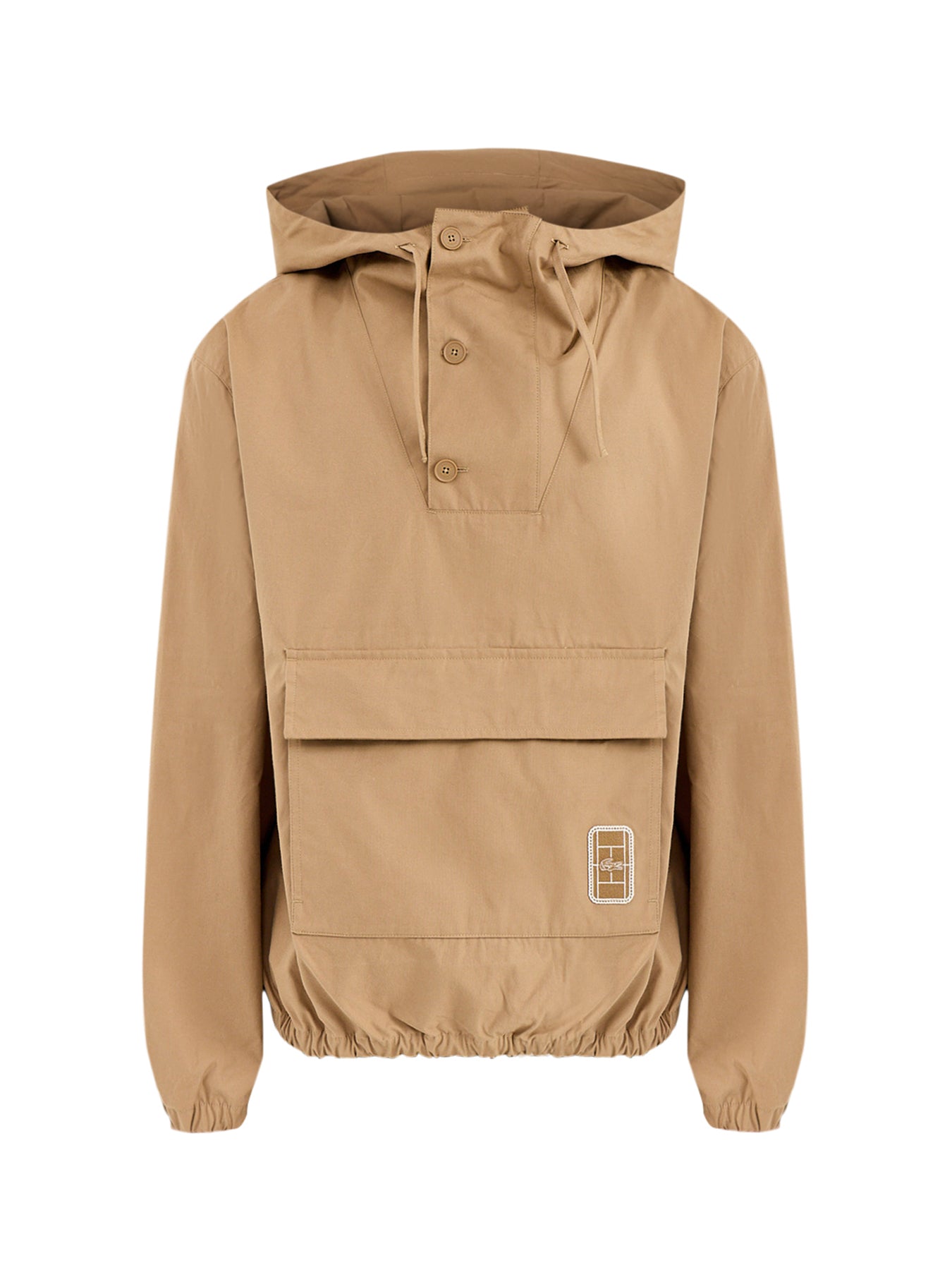 Poplin Anorak Jacket Beige