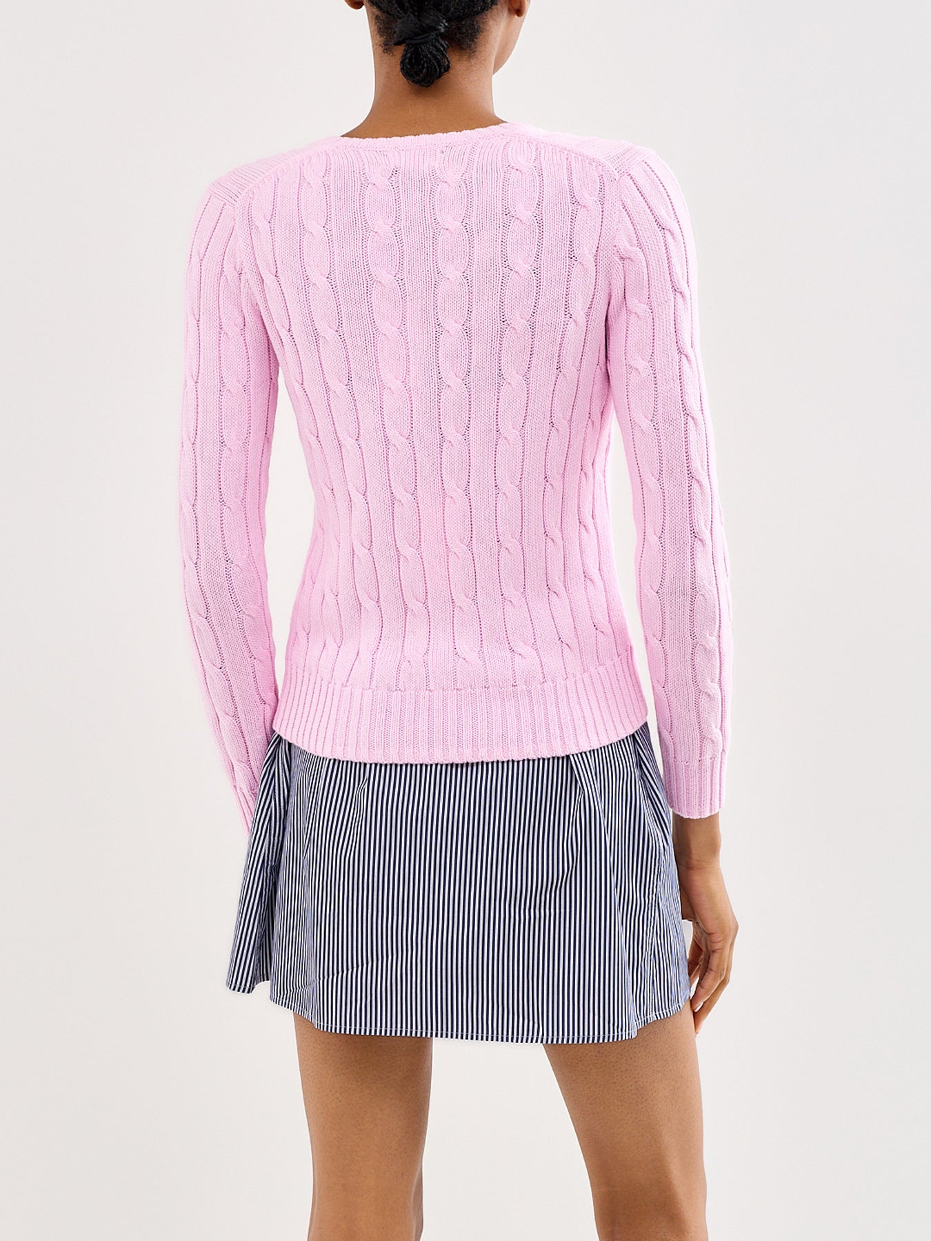 Kimberley V-Neck Jumper Pink