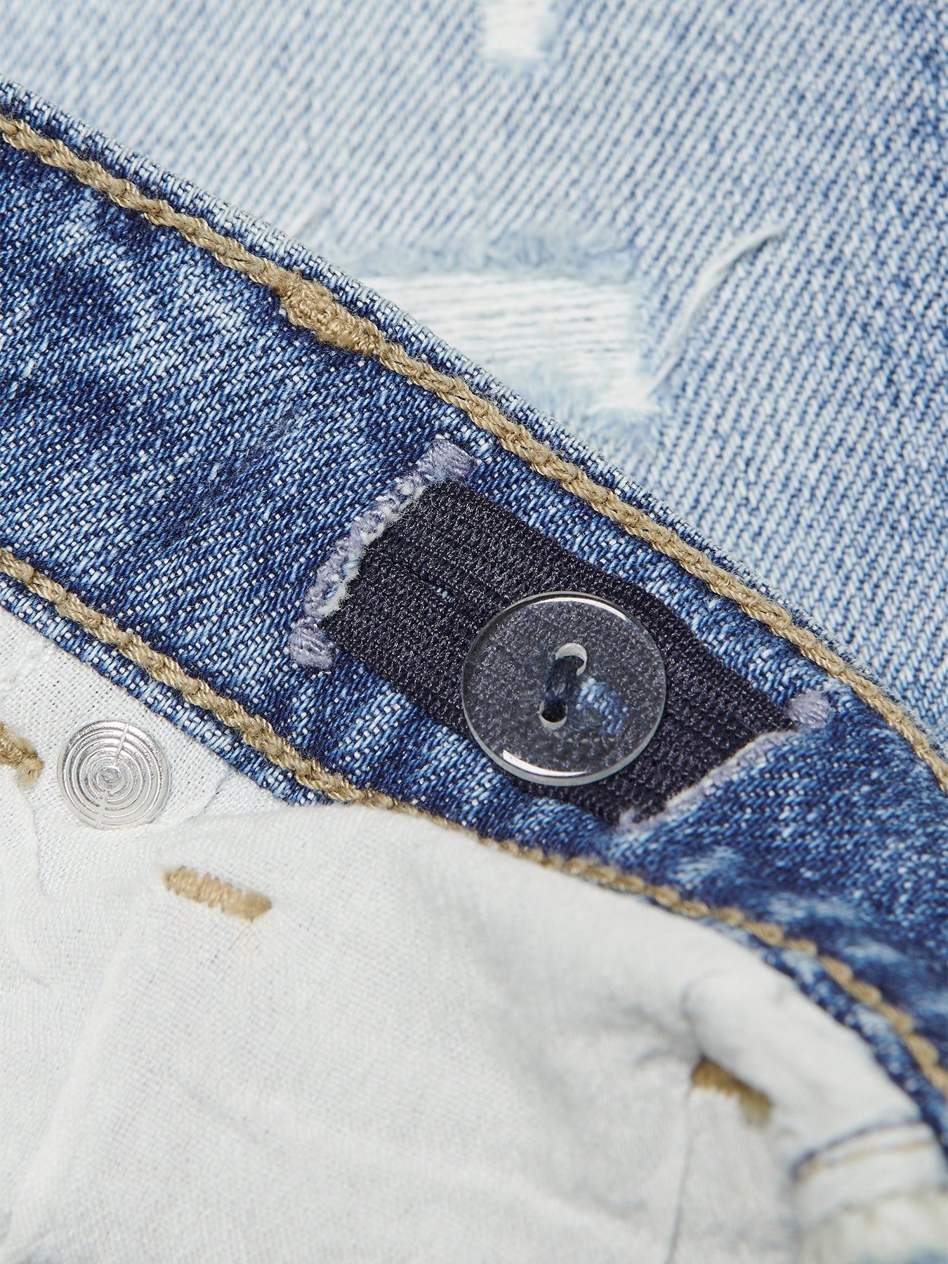 Kids' Denim Shorts Blue