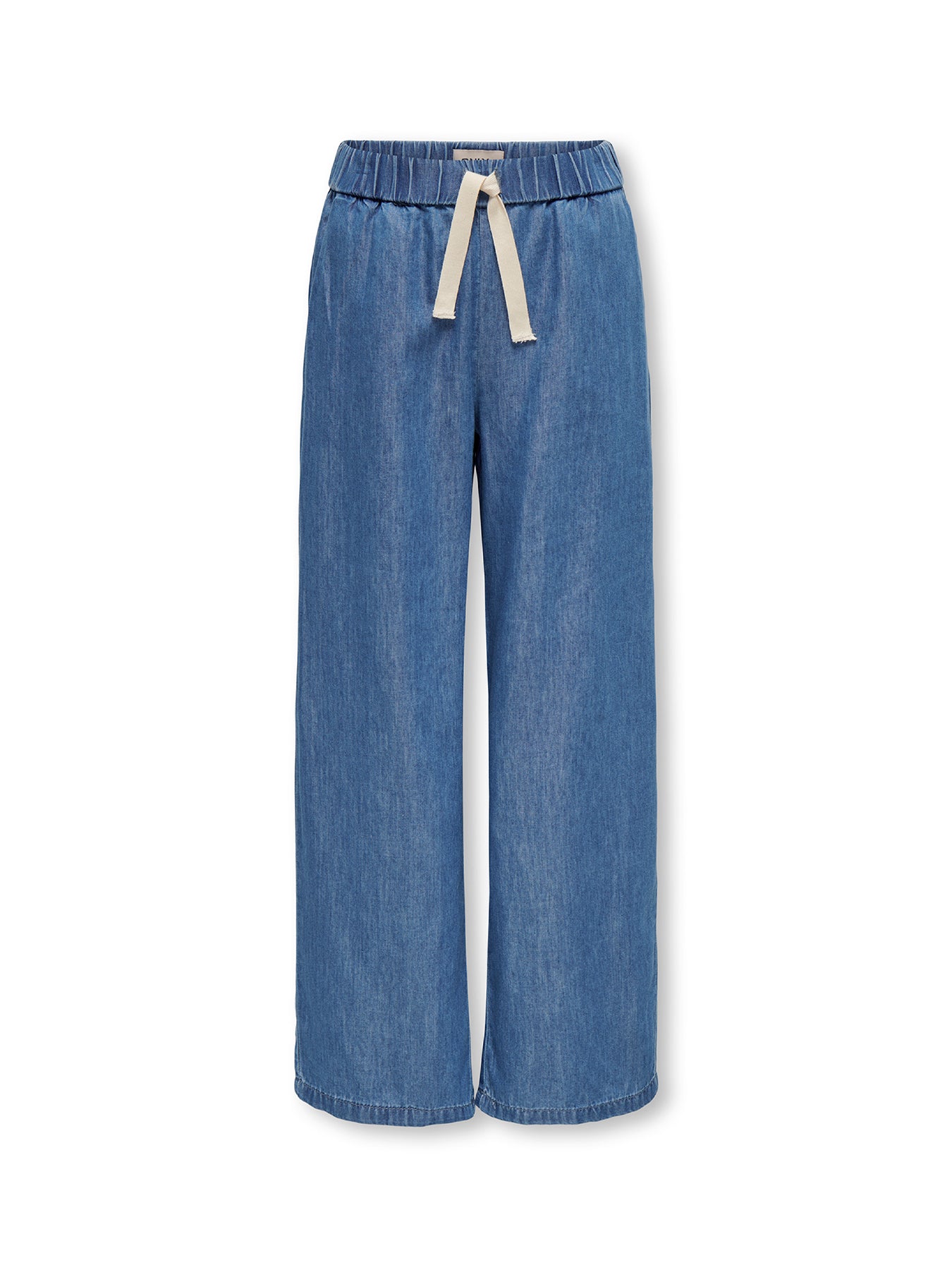 Kids' Palazzo Denim Trousers Blue