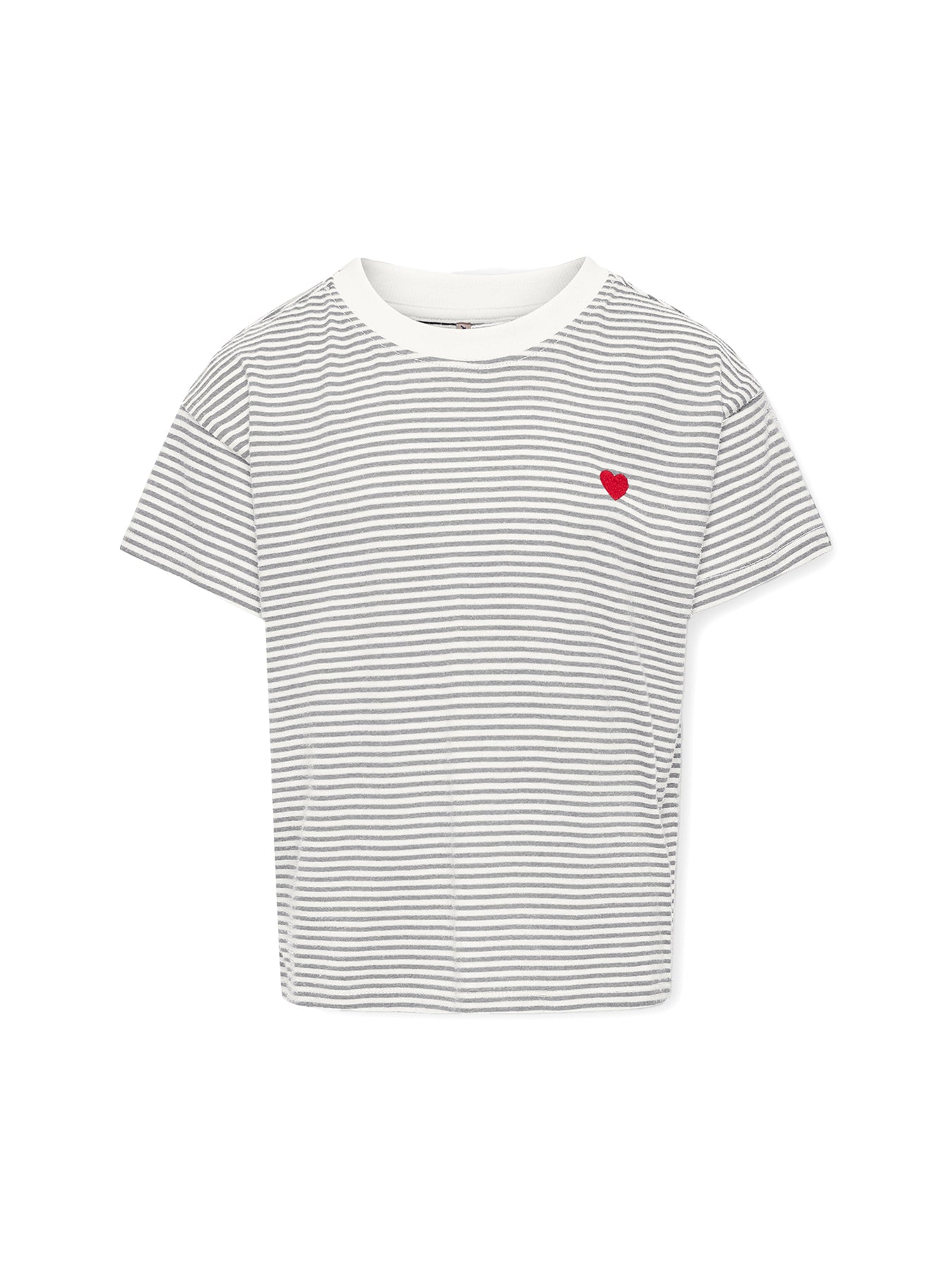 Kids' Crop T-Shirt Blue
