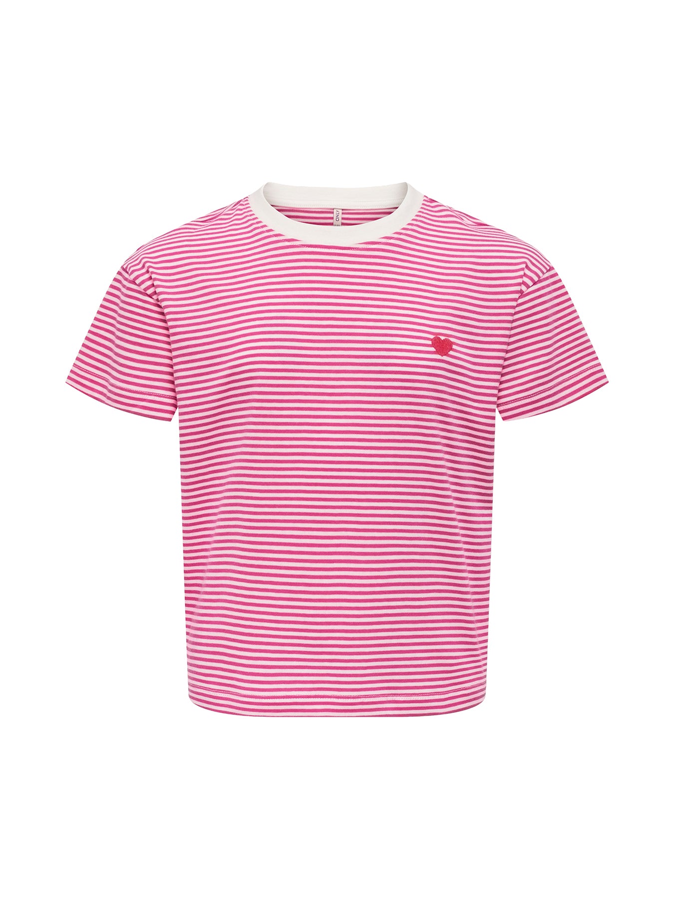 Kids’ Pisa Maiken Cropped Short Sleeve Top Pink