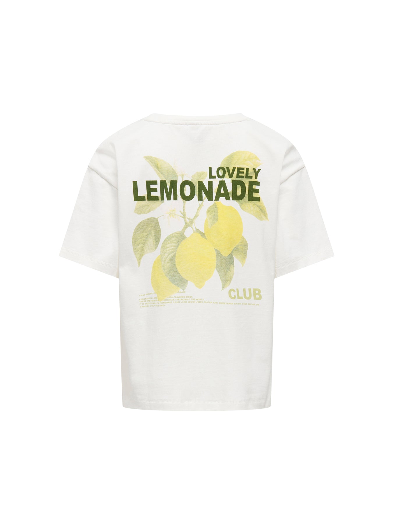 Kids' Loose Organic Cotton T Shirt White