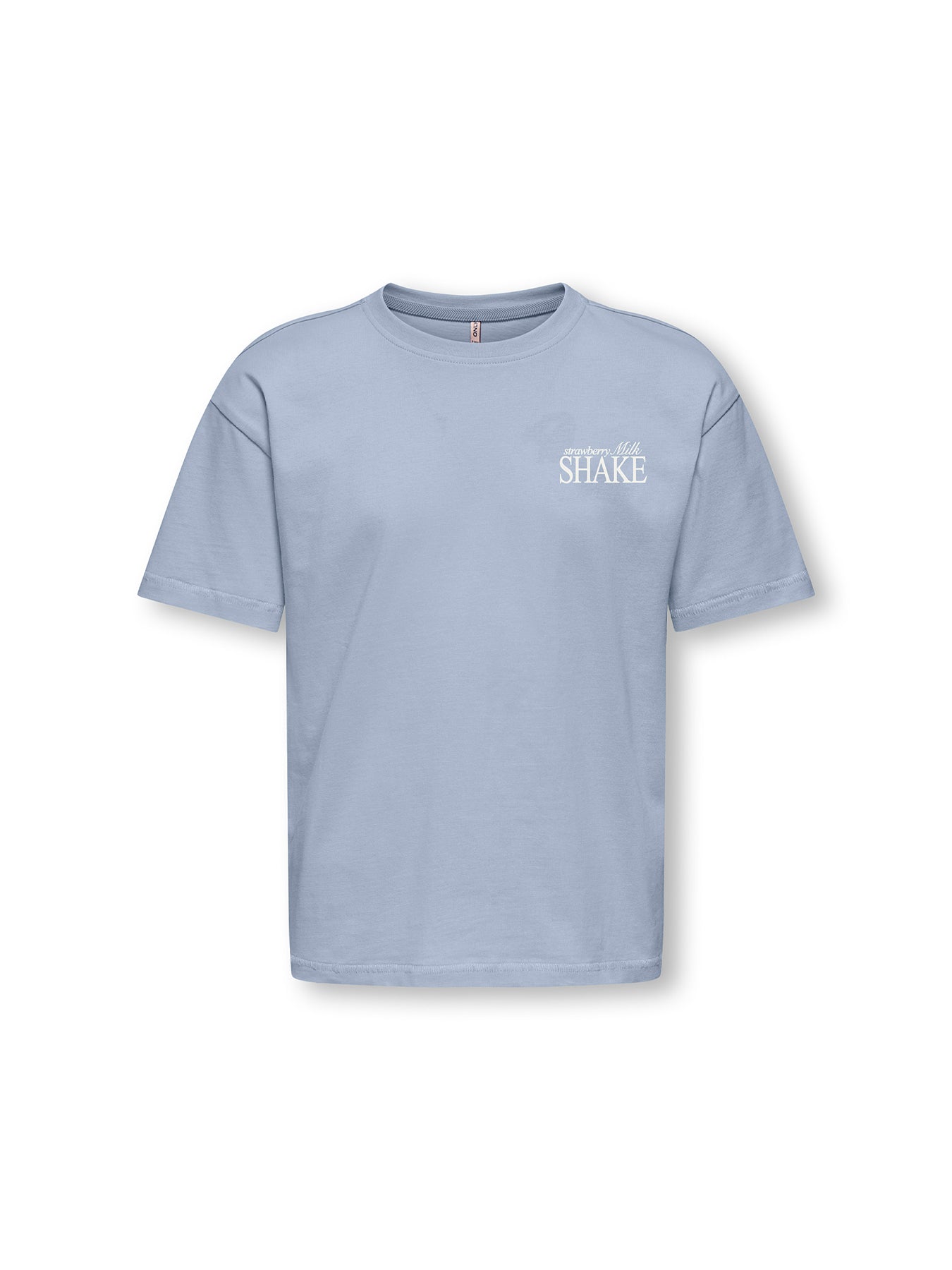 Kids' Loose Organic Cotton T-Shirt Blue