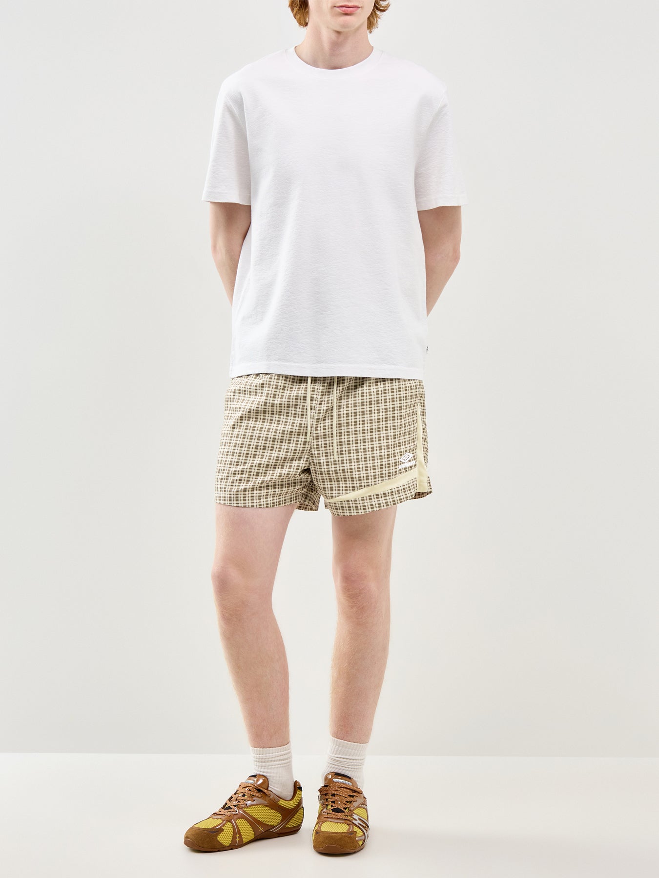 Woven Football Shorts Print