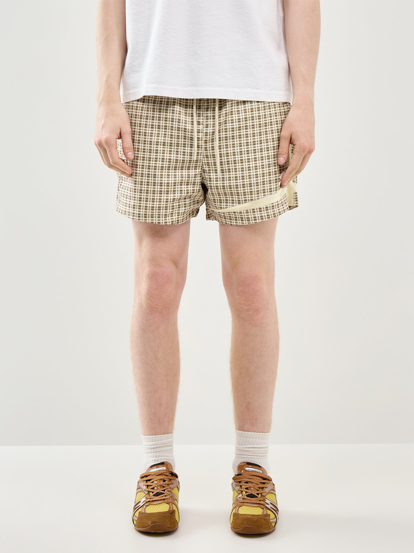 Woven Football Shorts Print