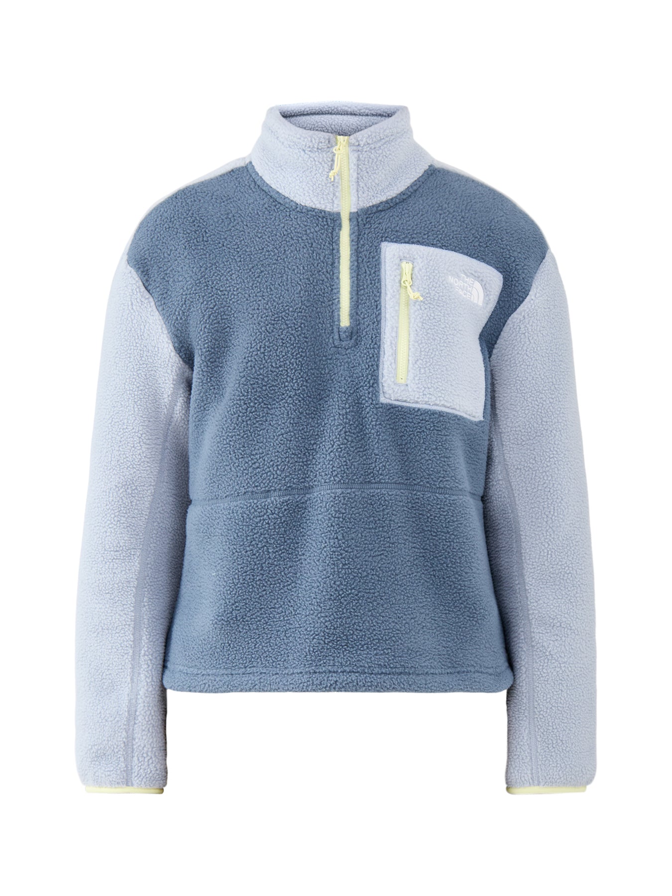 W Yumiori 1/4 Zip Granite Grey/Frost Grey