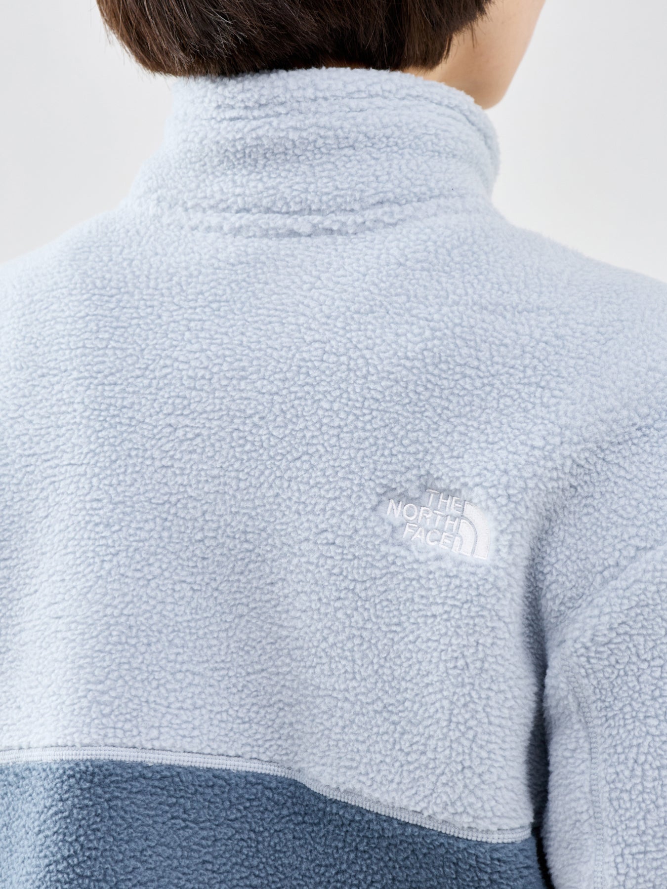 W Yumiori 1/4 Zip Granite Grey/Frost Grey
