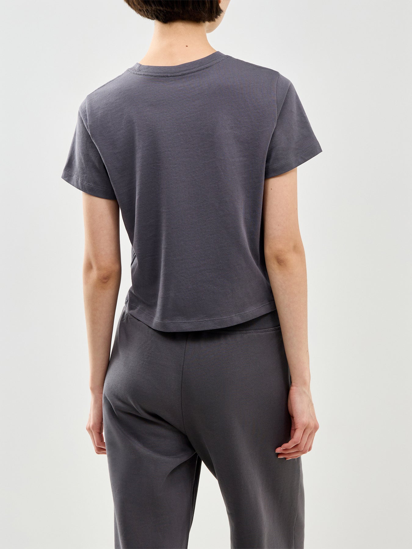 Essential Regular Short Sleeve T-Shirt Grey