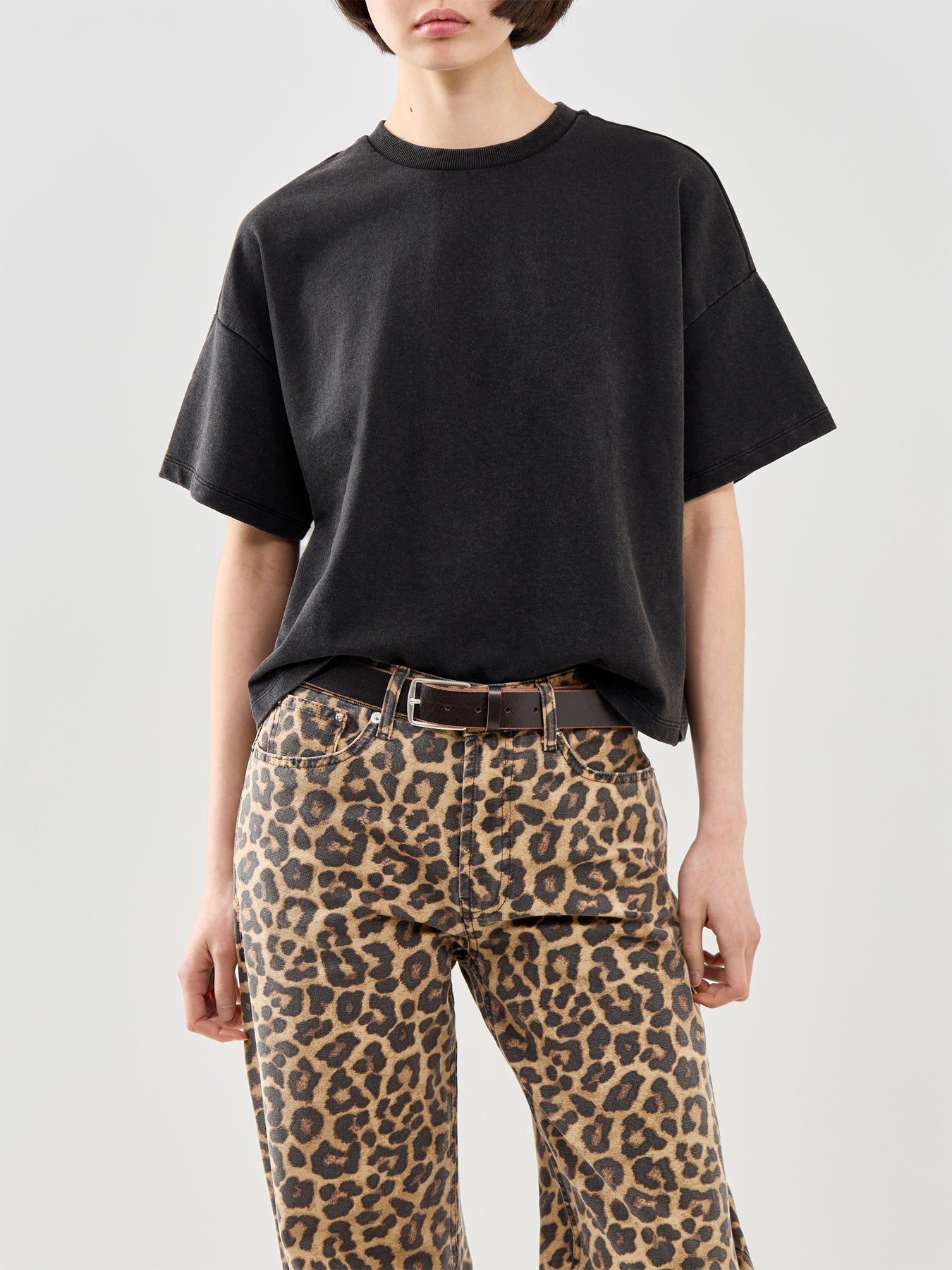 Chilli Washed T-Shirt Black