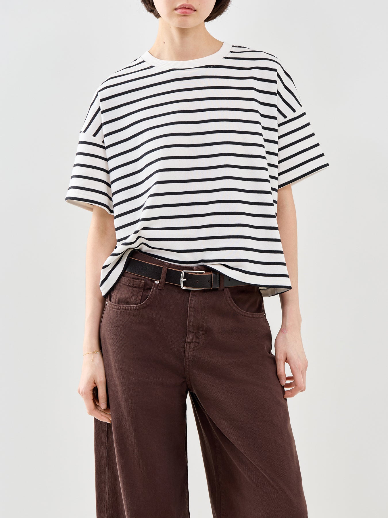 Chilli Stripe T-Shirt White