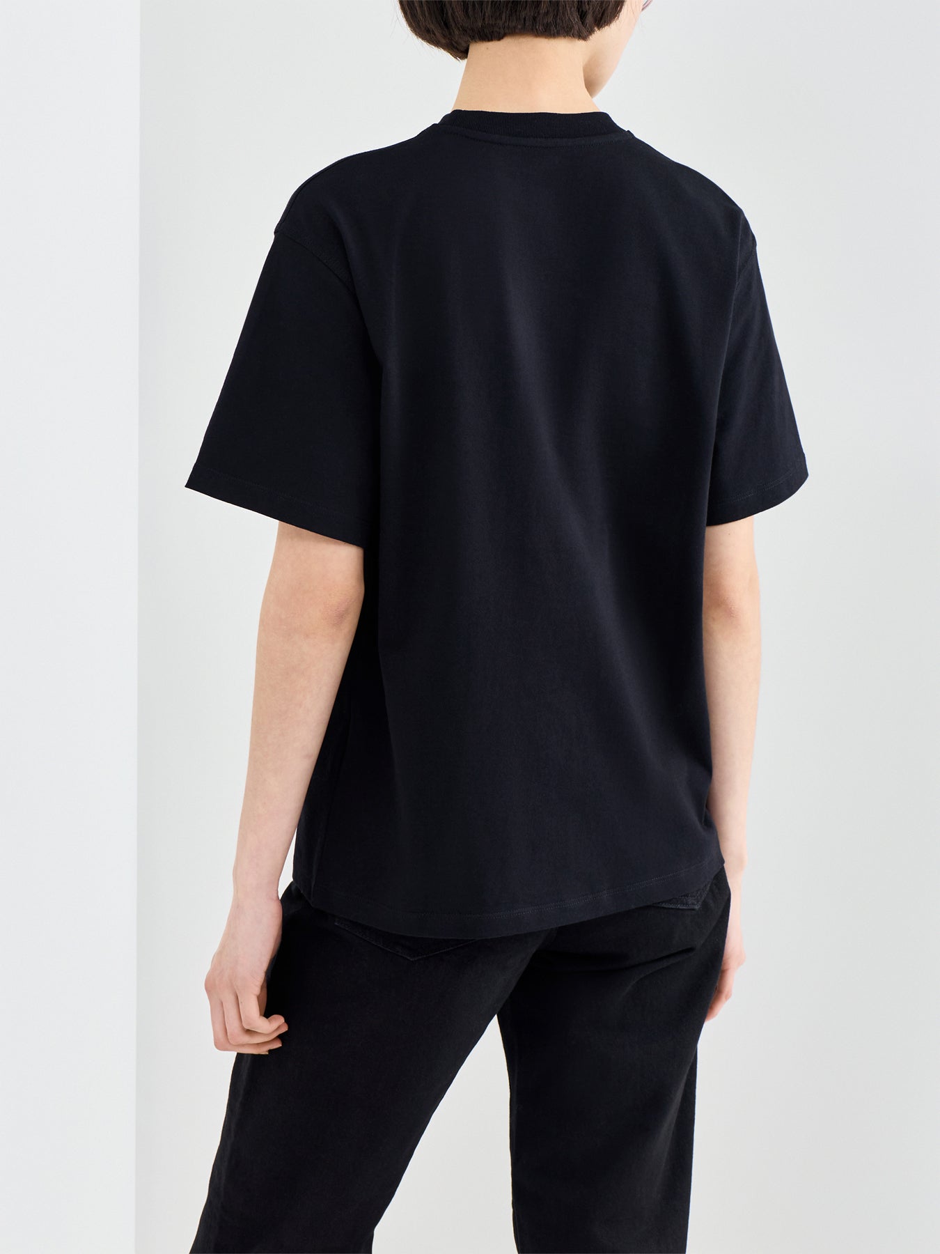 American Script T Shirt Black
