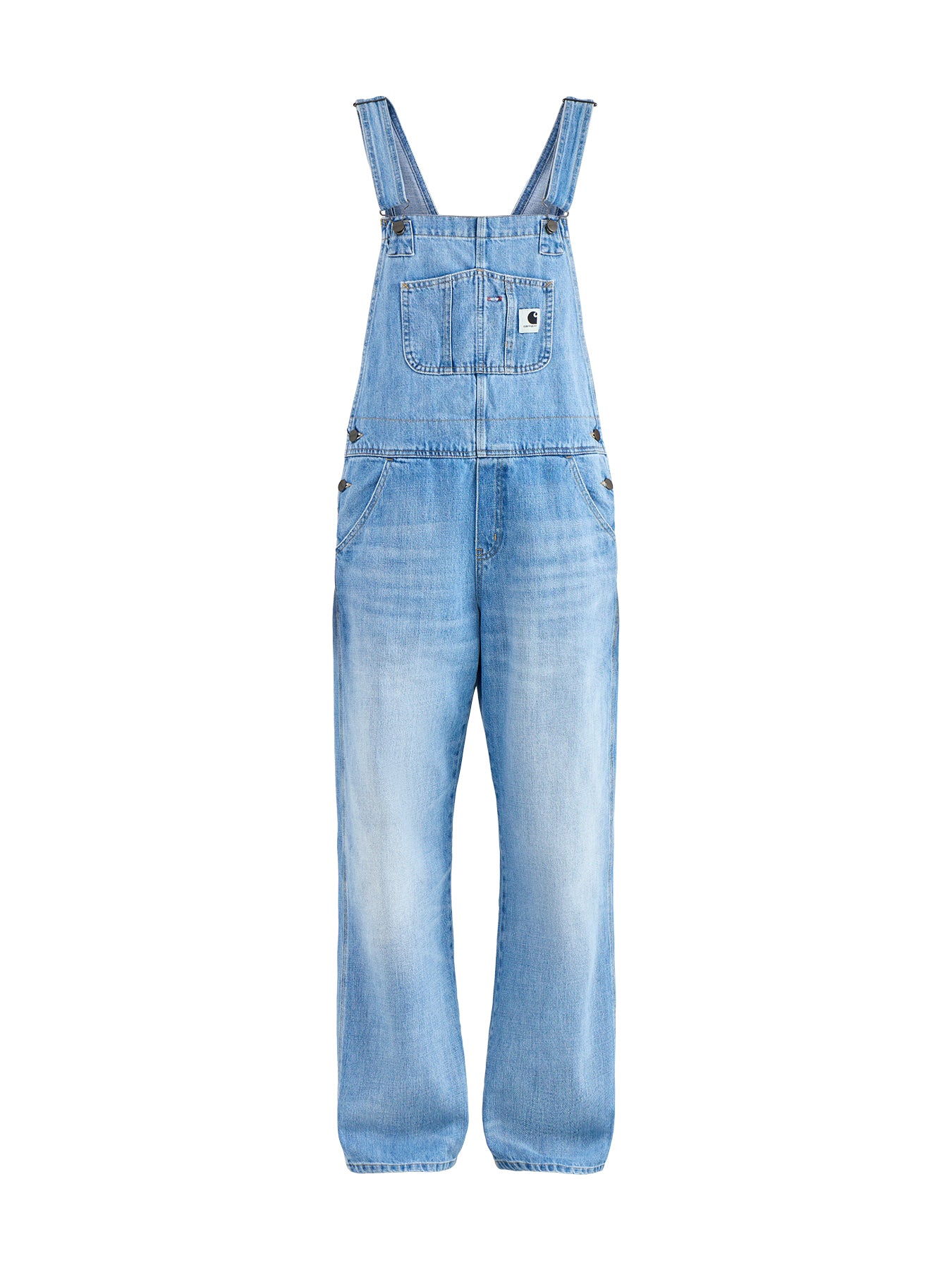Bib Overall Straight Blue