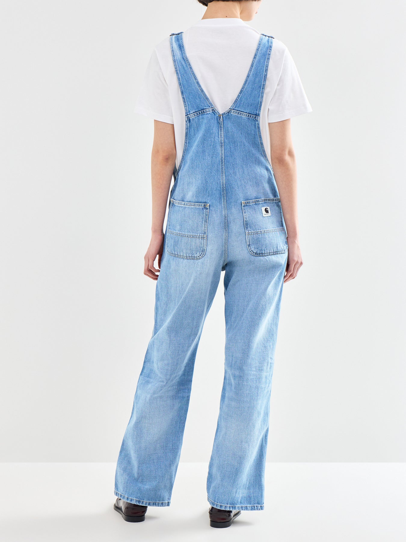 Bib Overall Straight Blue